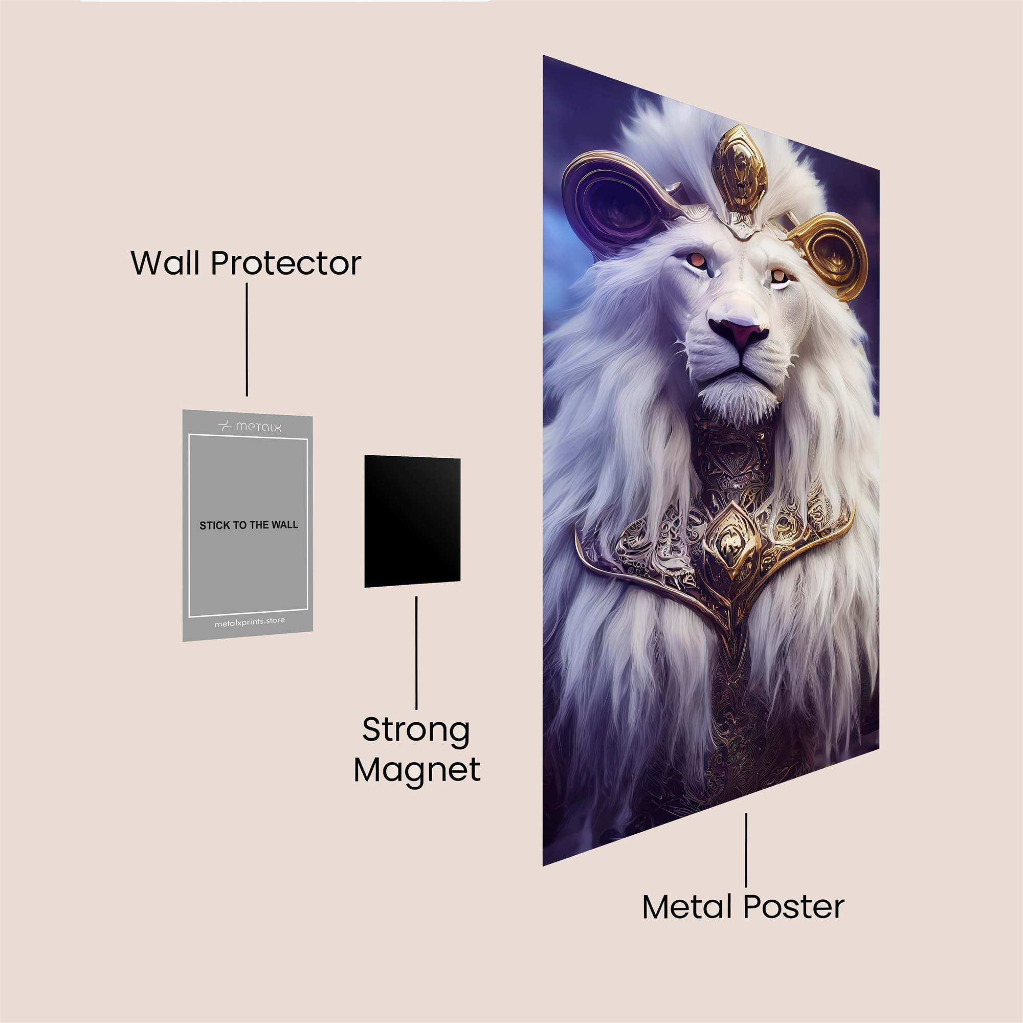 Lion Sovereign Safe Wall Magnetic / M