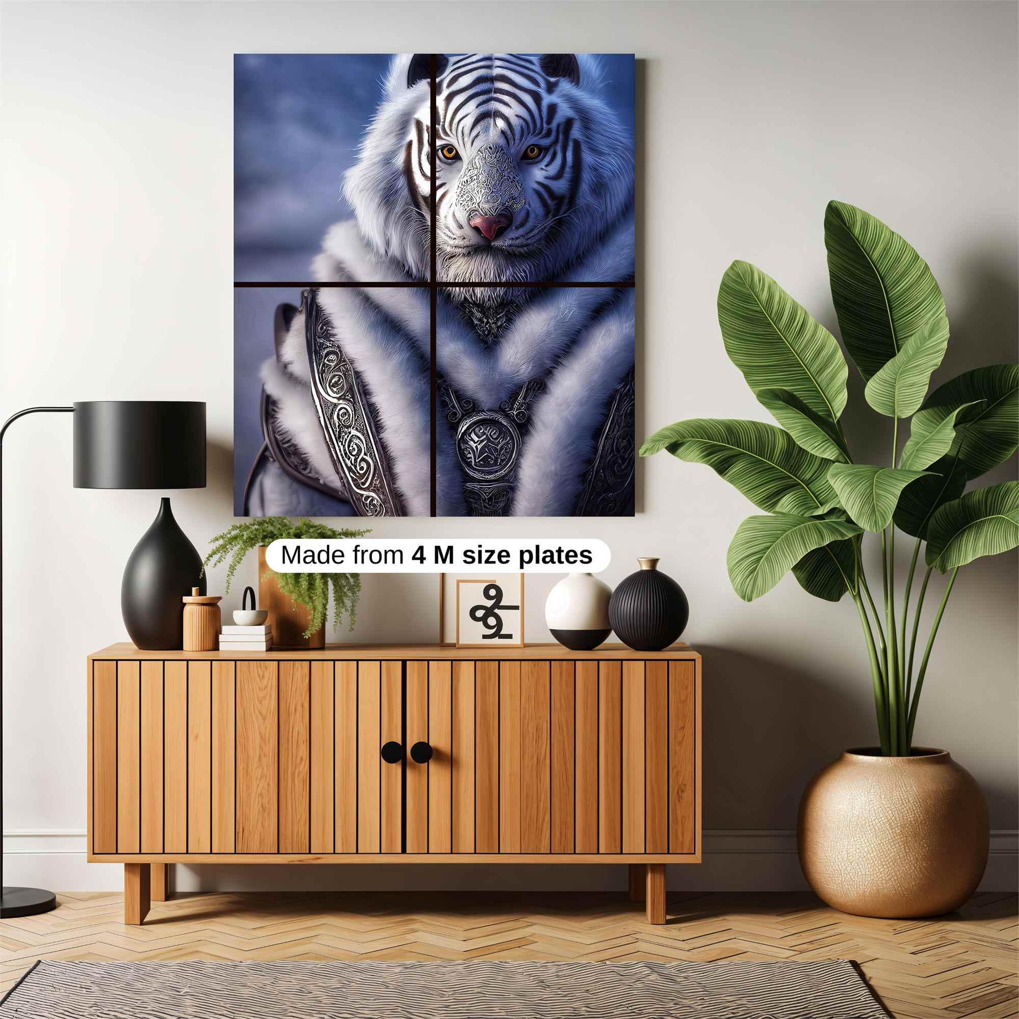 Tiger Majesty Safe Wall Magnetic / M