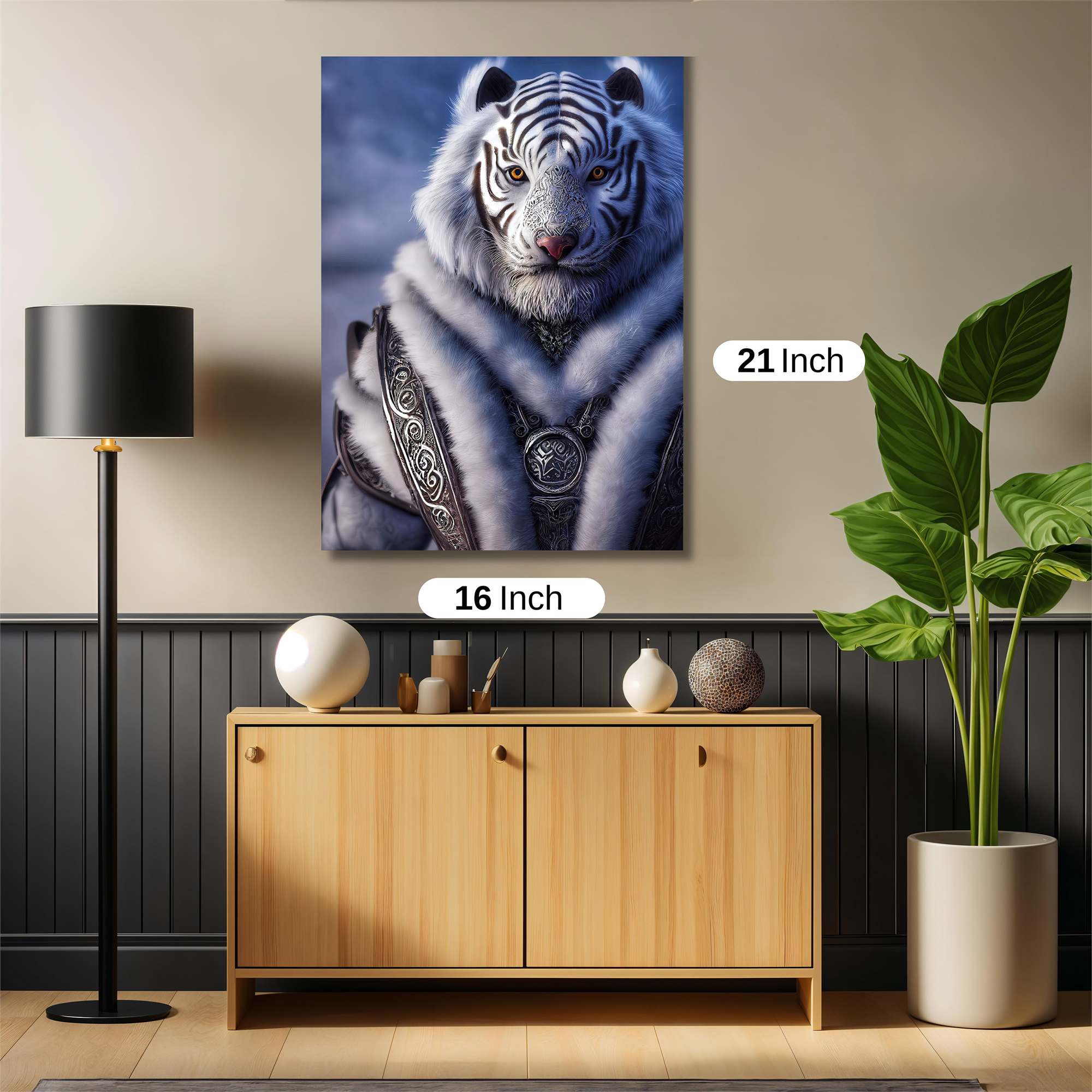 Tiger Majesty Safe Wall Magnetic / M