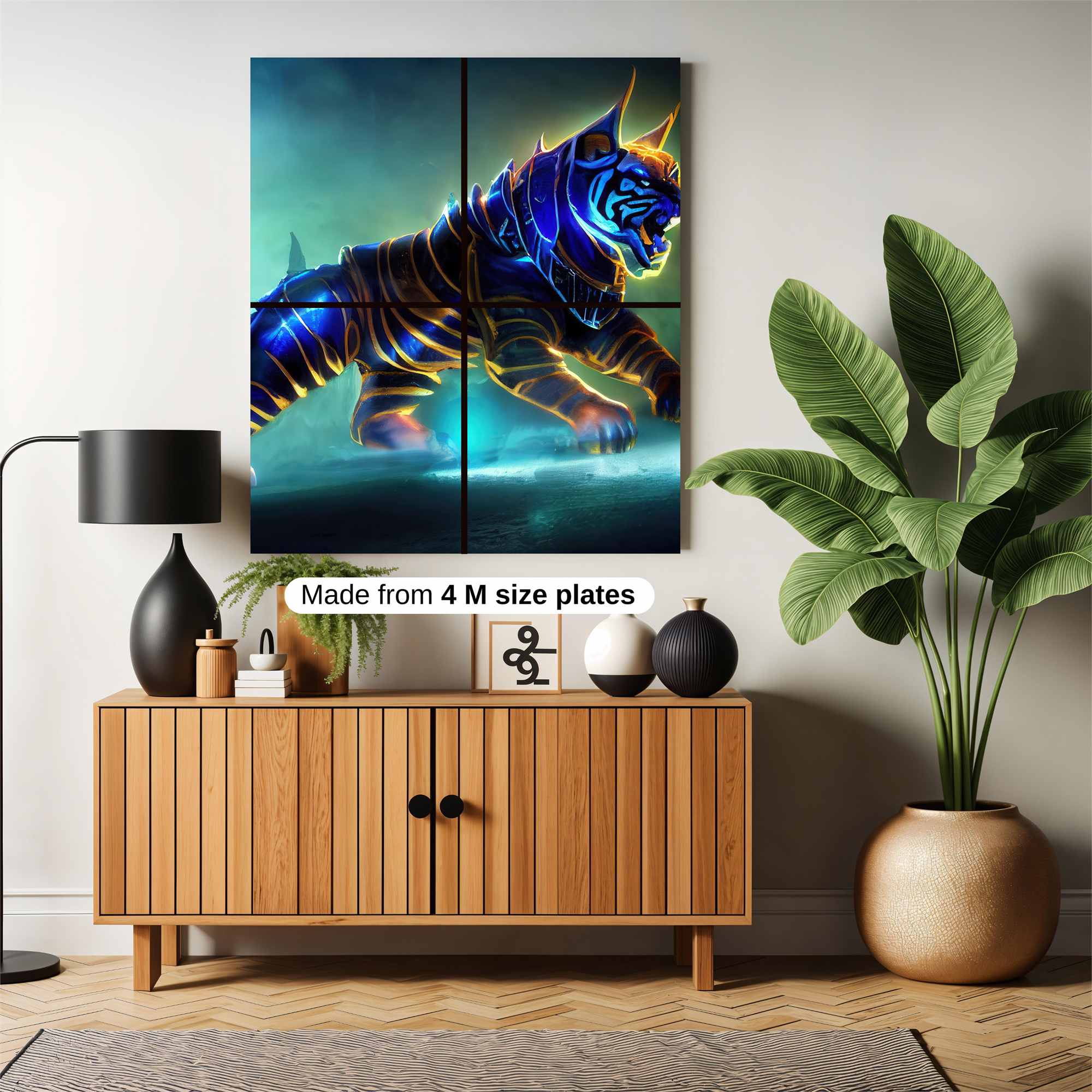 Tiger Radiant Safe Wall Magnetic / M