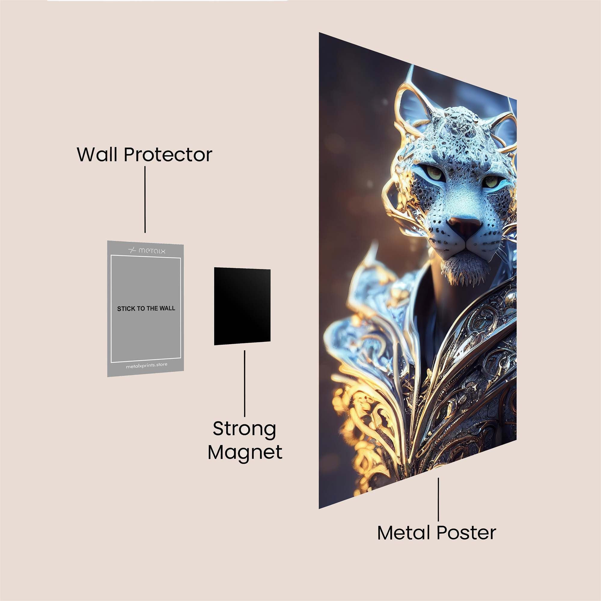 Regal Enigma Safe Wall Magnetic / M