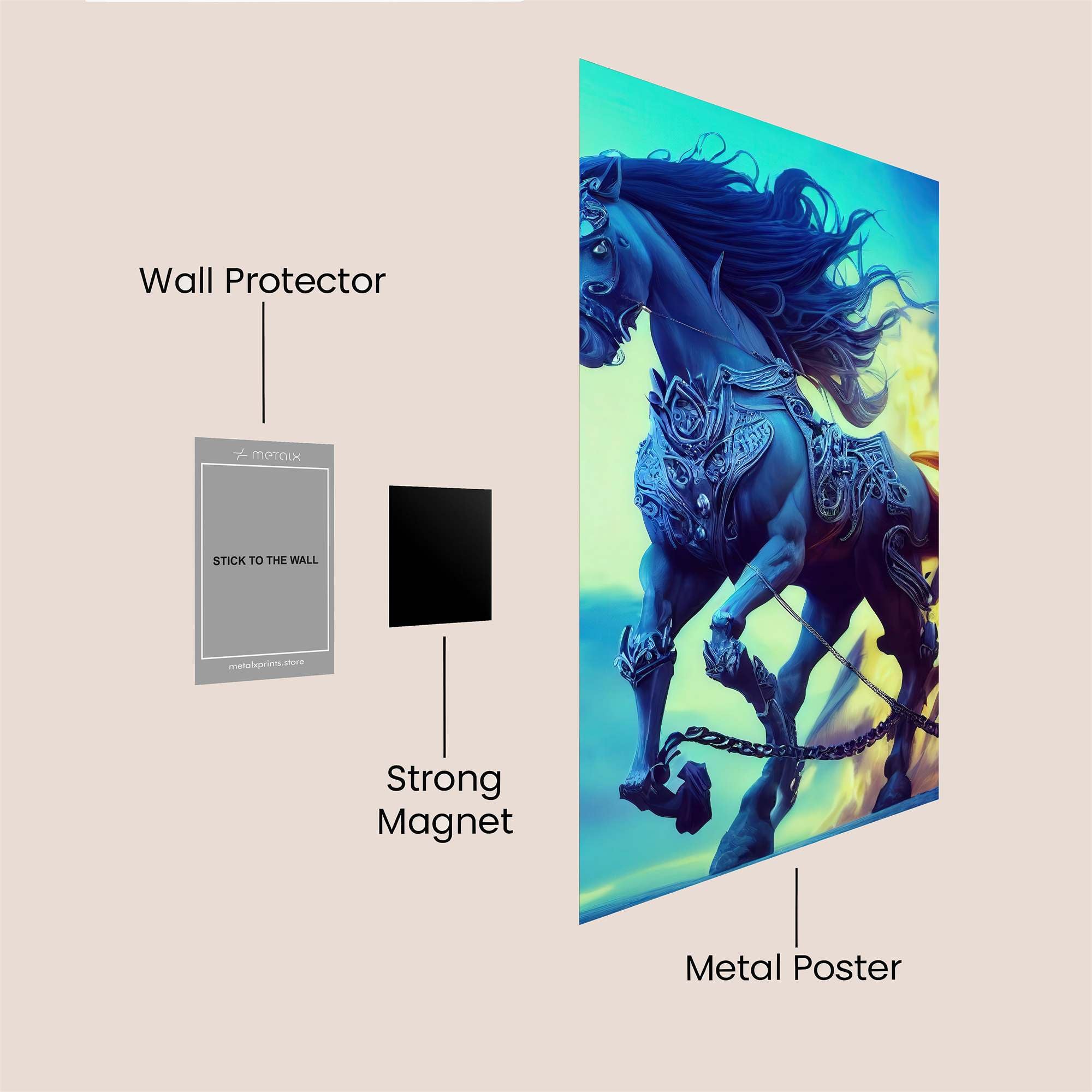 Majestic Fury Safe Wall Magnetic / M