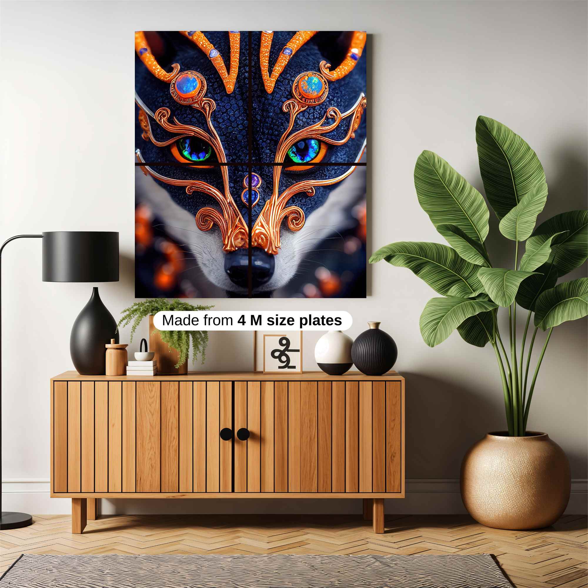 Fox Enchantment Safe Wall Magnetic / M