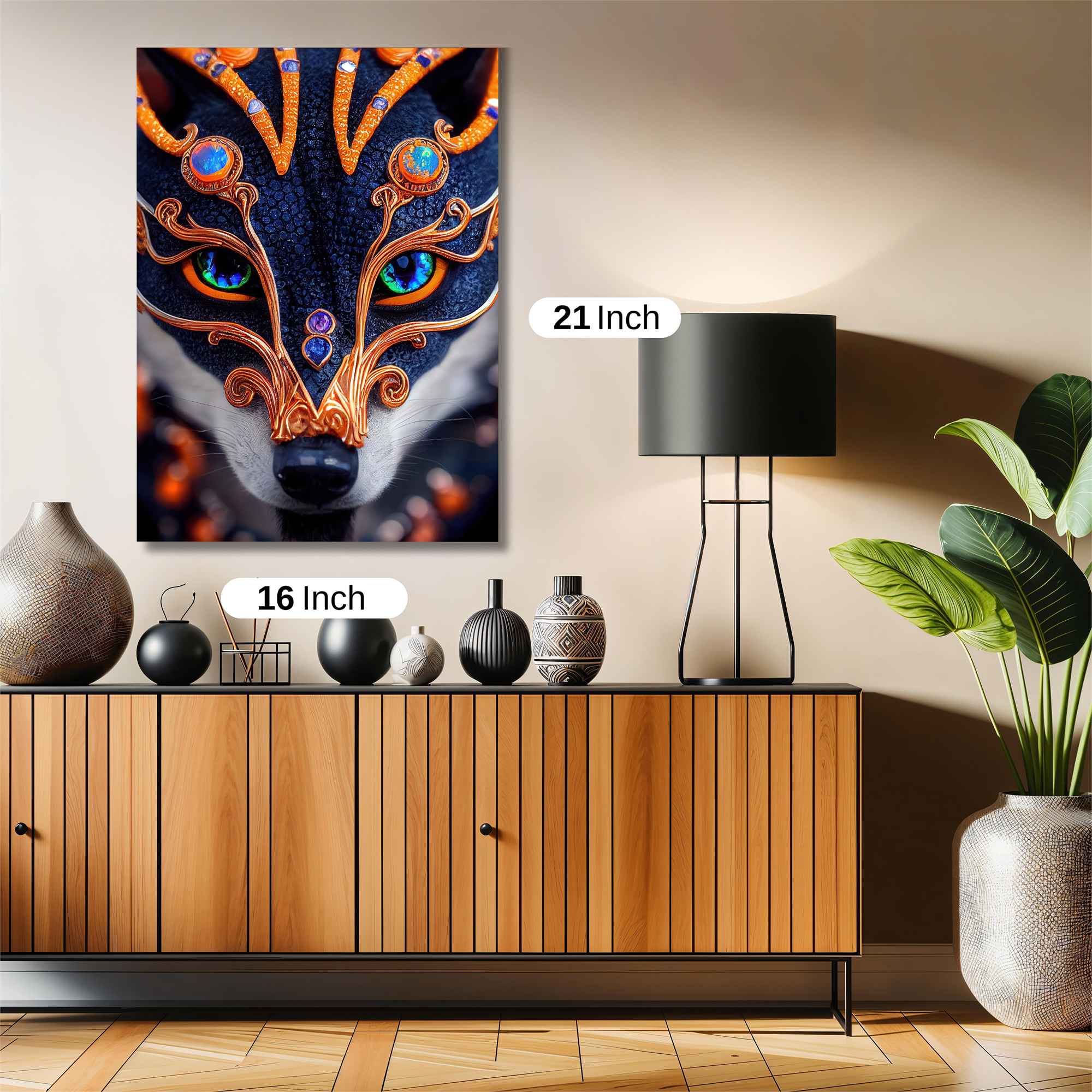 Fox Enchantment Safe Wall Magnetic / M