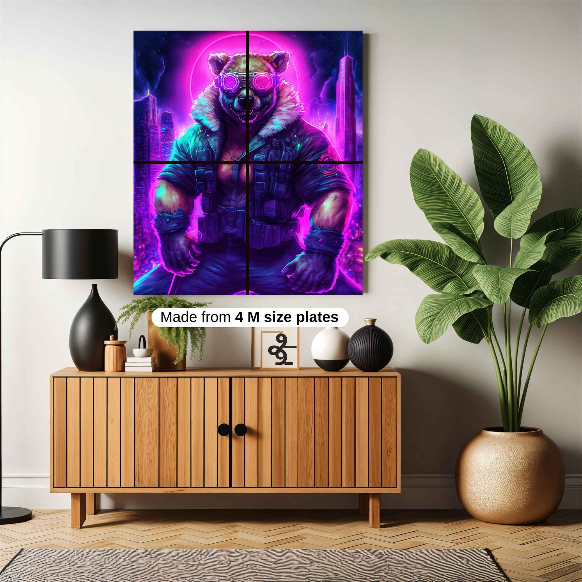 BearPunk Safe Wall Magnetic / M