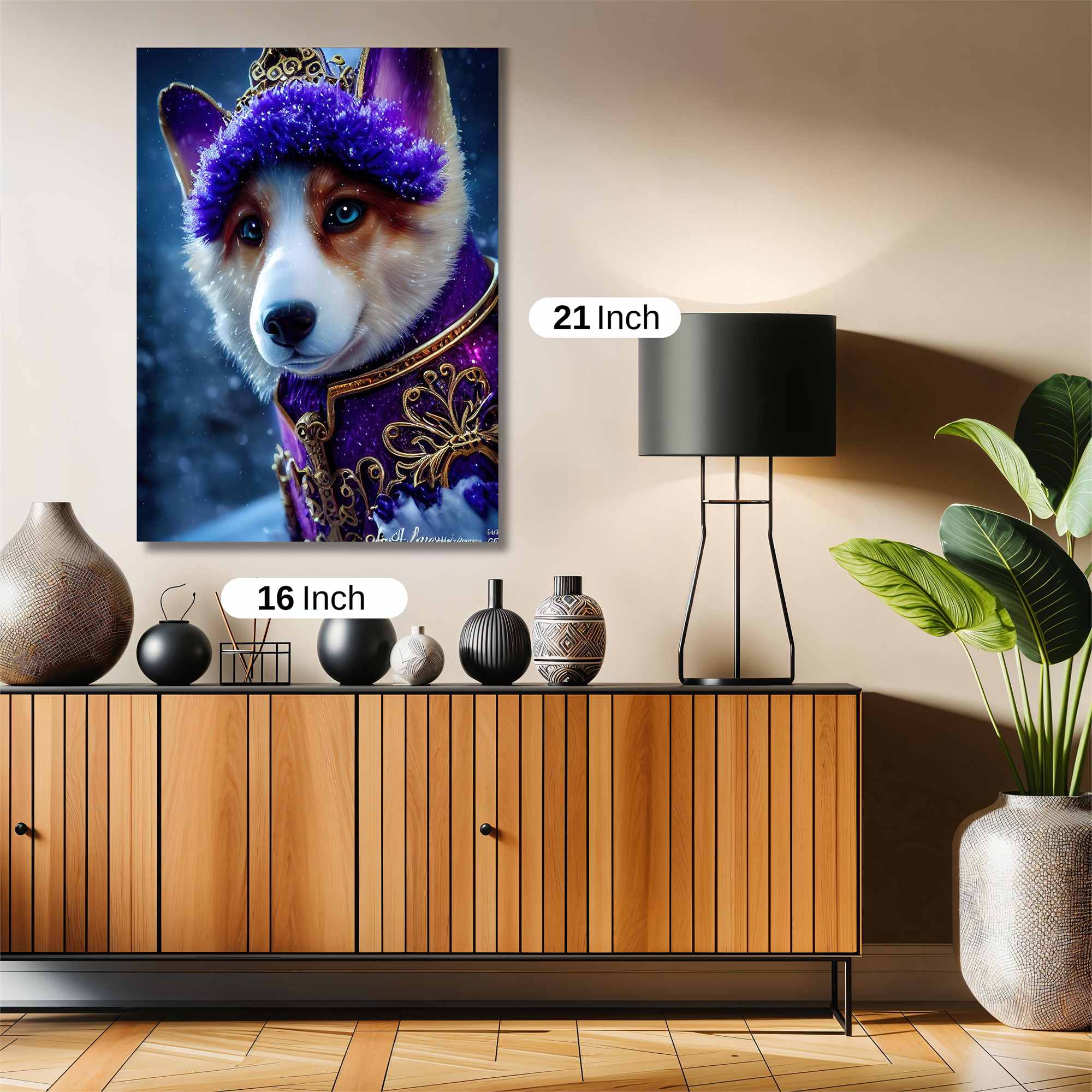 Corgi Royalty Safe Wall Magnetic / M