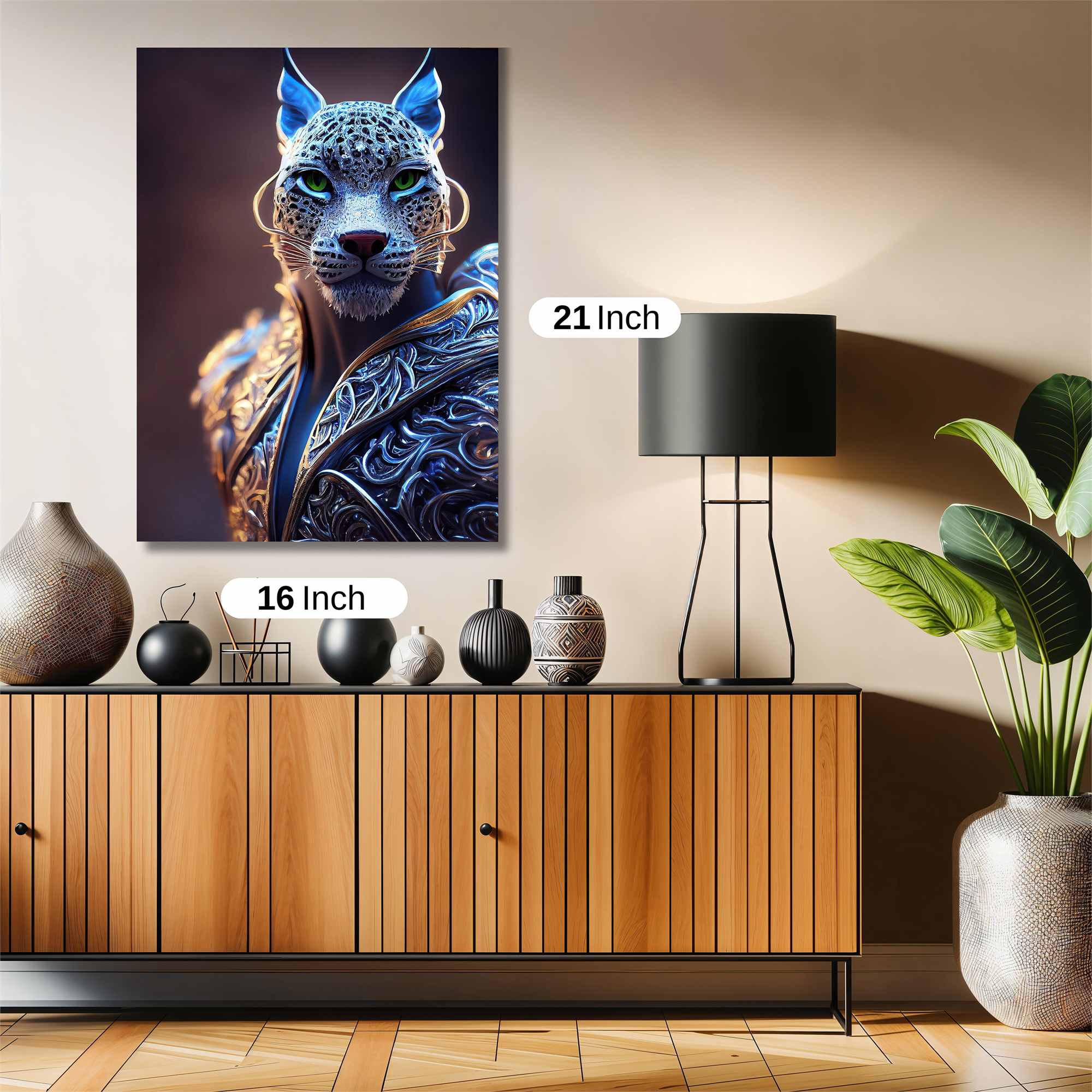 Leopard Royal Safe Wall Magnetic / M