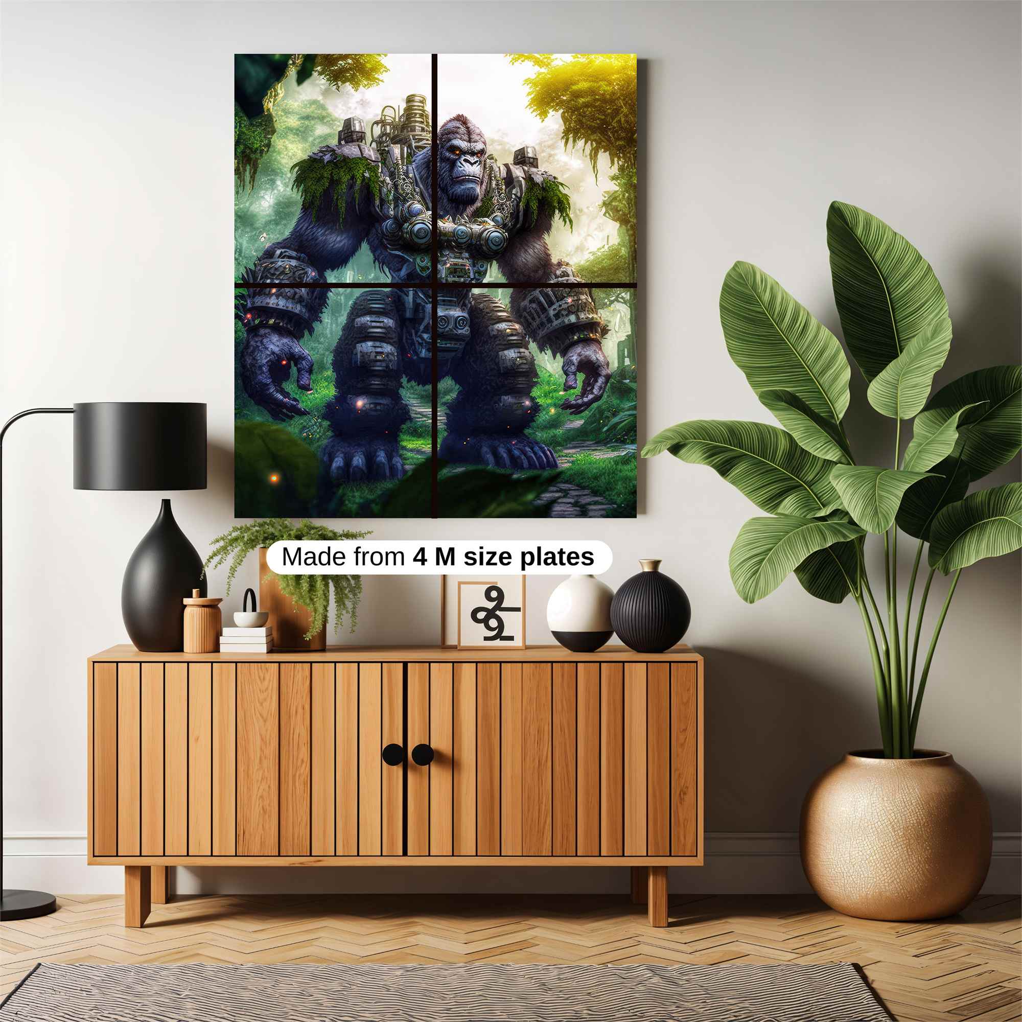 Mecha Kong Safe Wall Magnetic / M