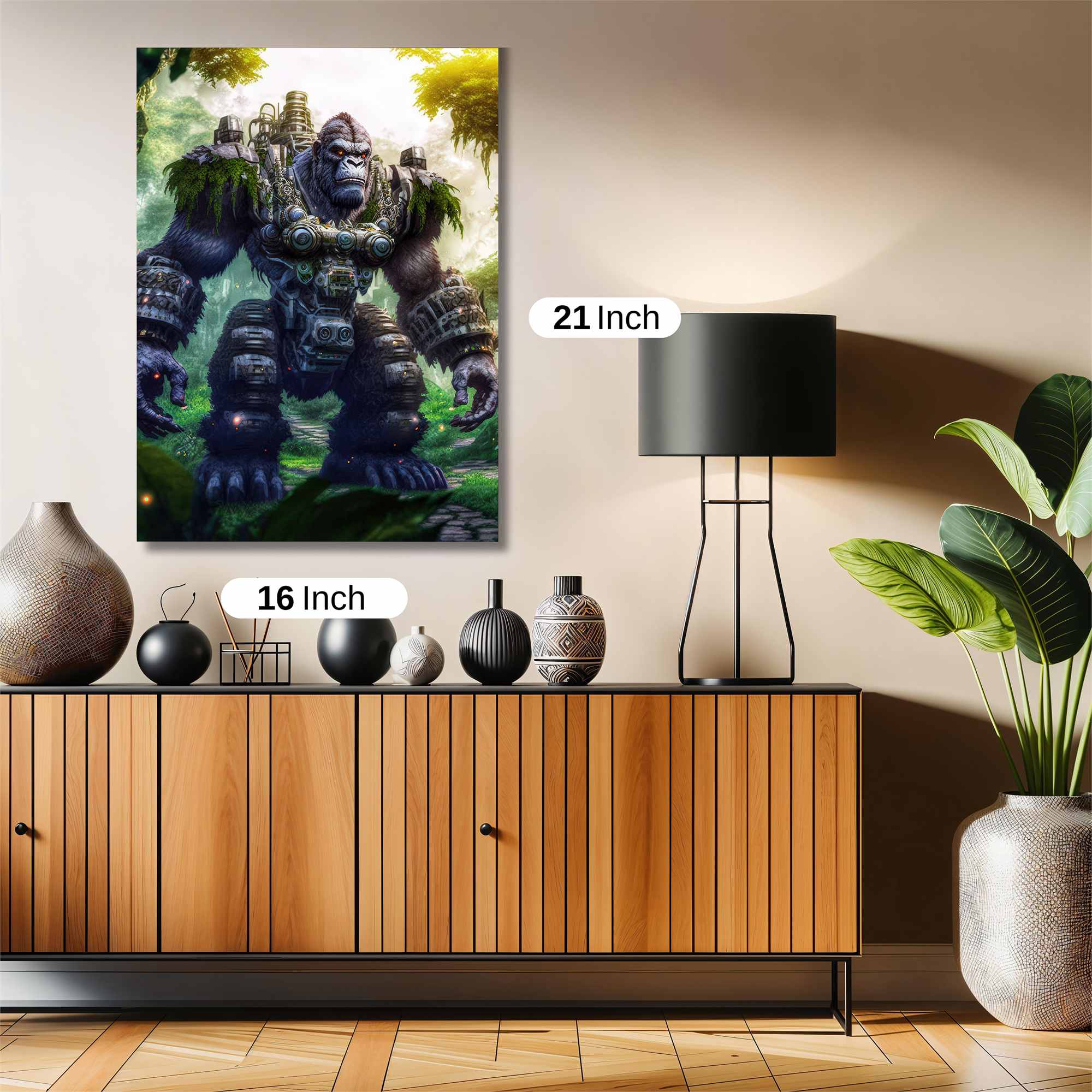 Mecha Kong Safe Wall Magnetic / M