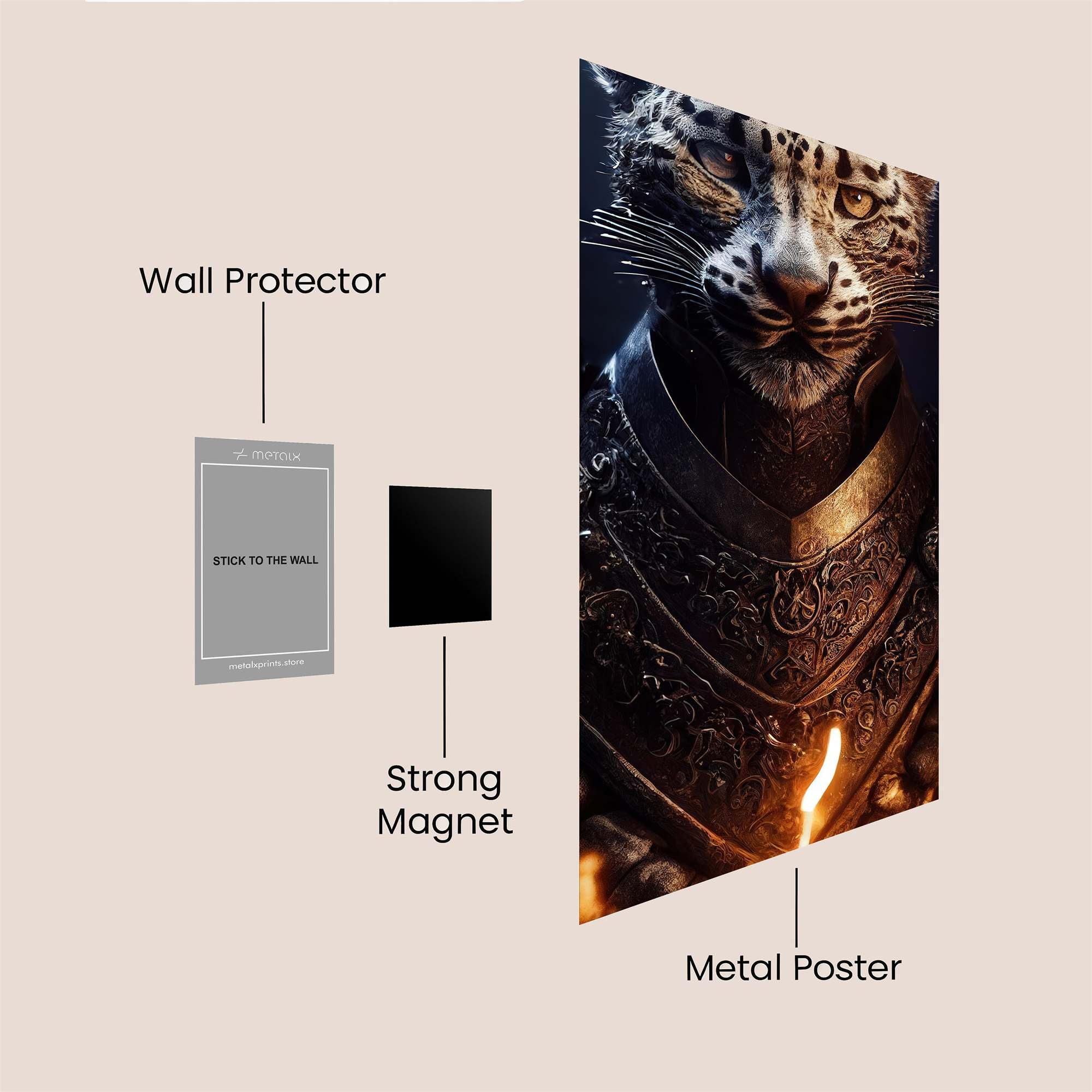 Leopard Sovereign Safe Wall Magnetic / M