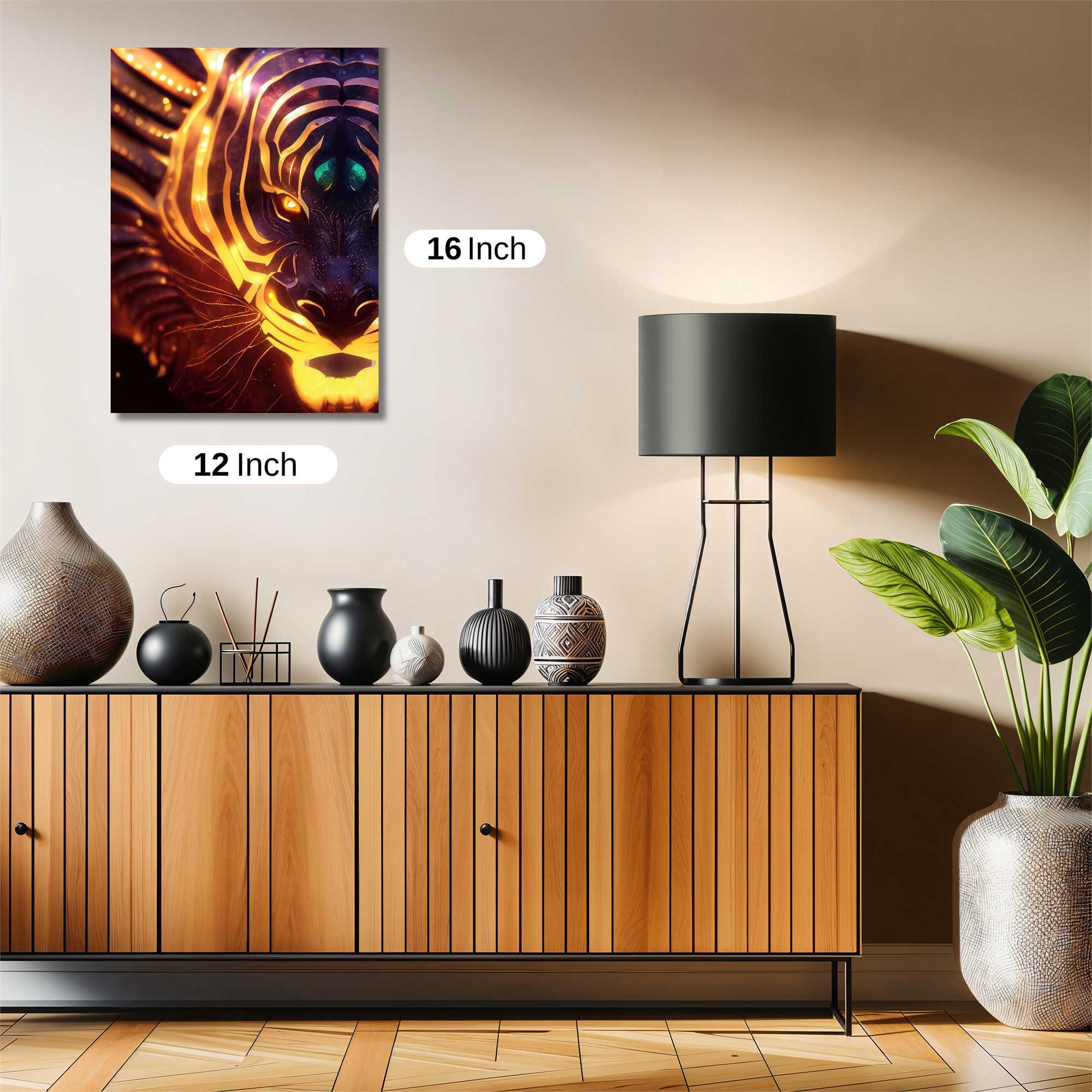 Tiger Blaze Safe Wall Magnetic / M