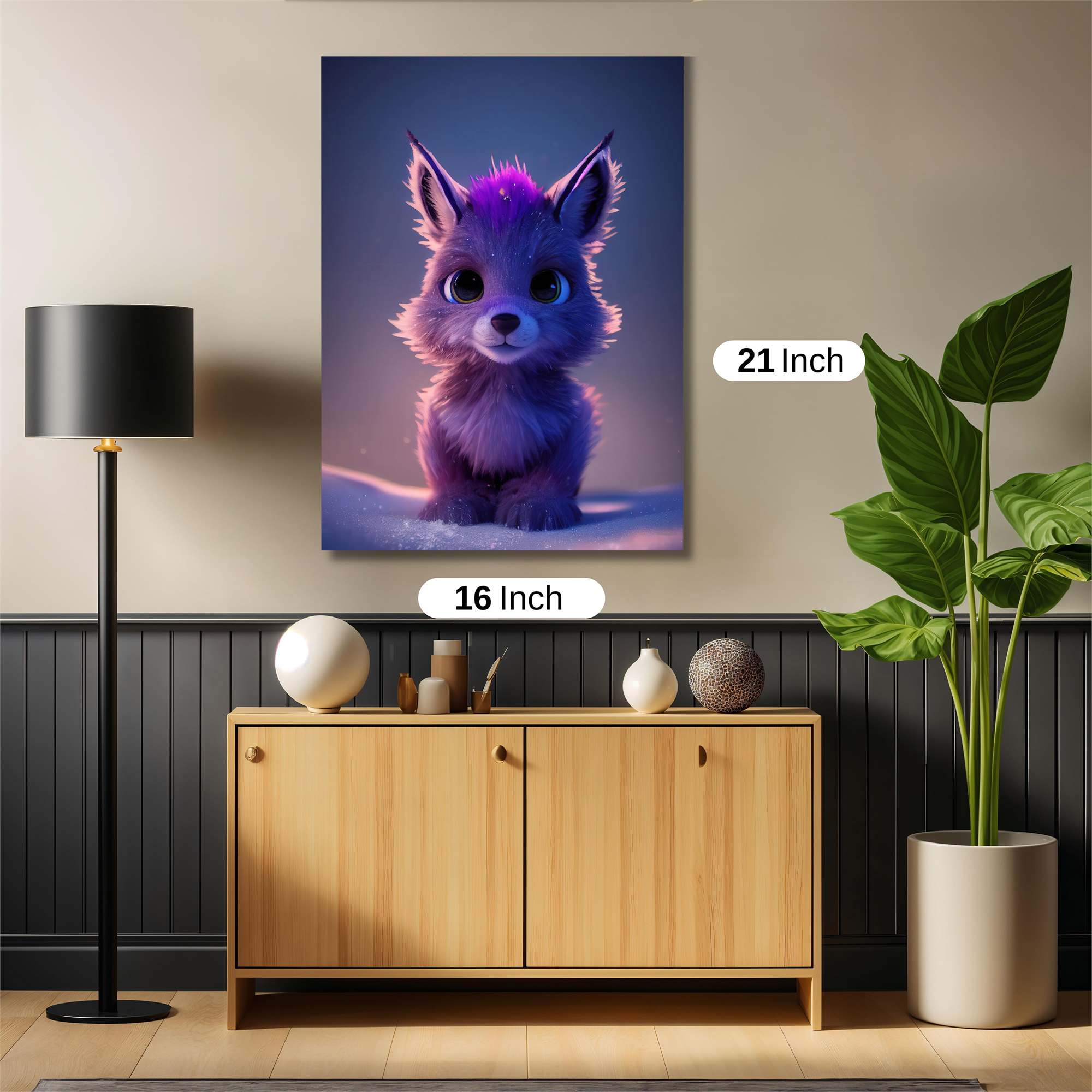 Fennec Whimsy Safe Wall Magnetic / M