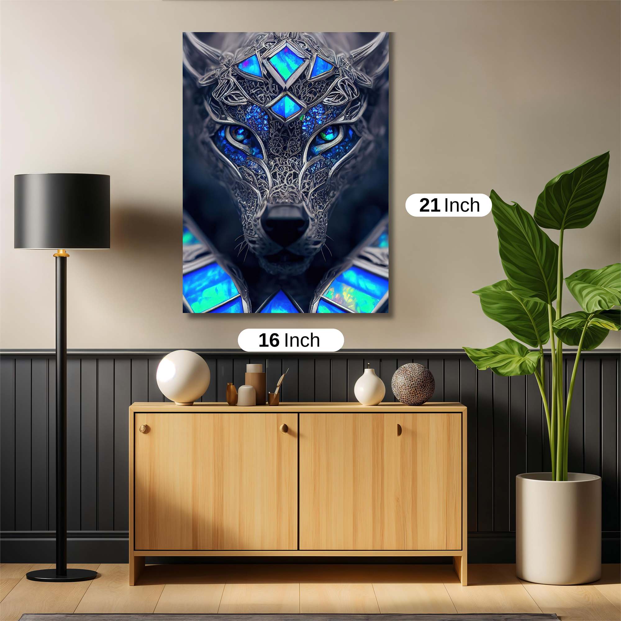 Wolf Enigma Safe Wall Magnetic / M