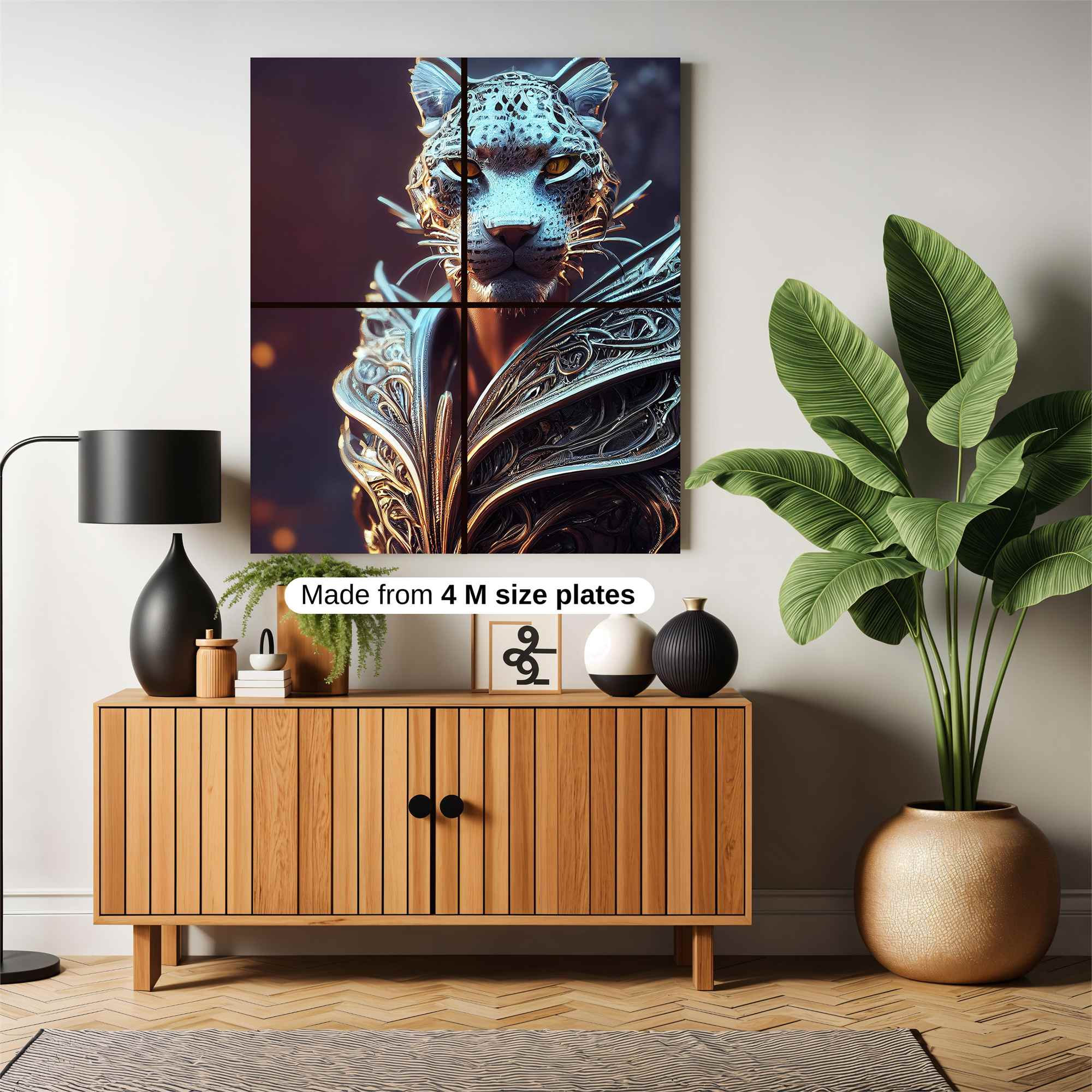 Leopard Enigma Safe Wall Magnetic / M