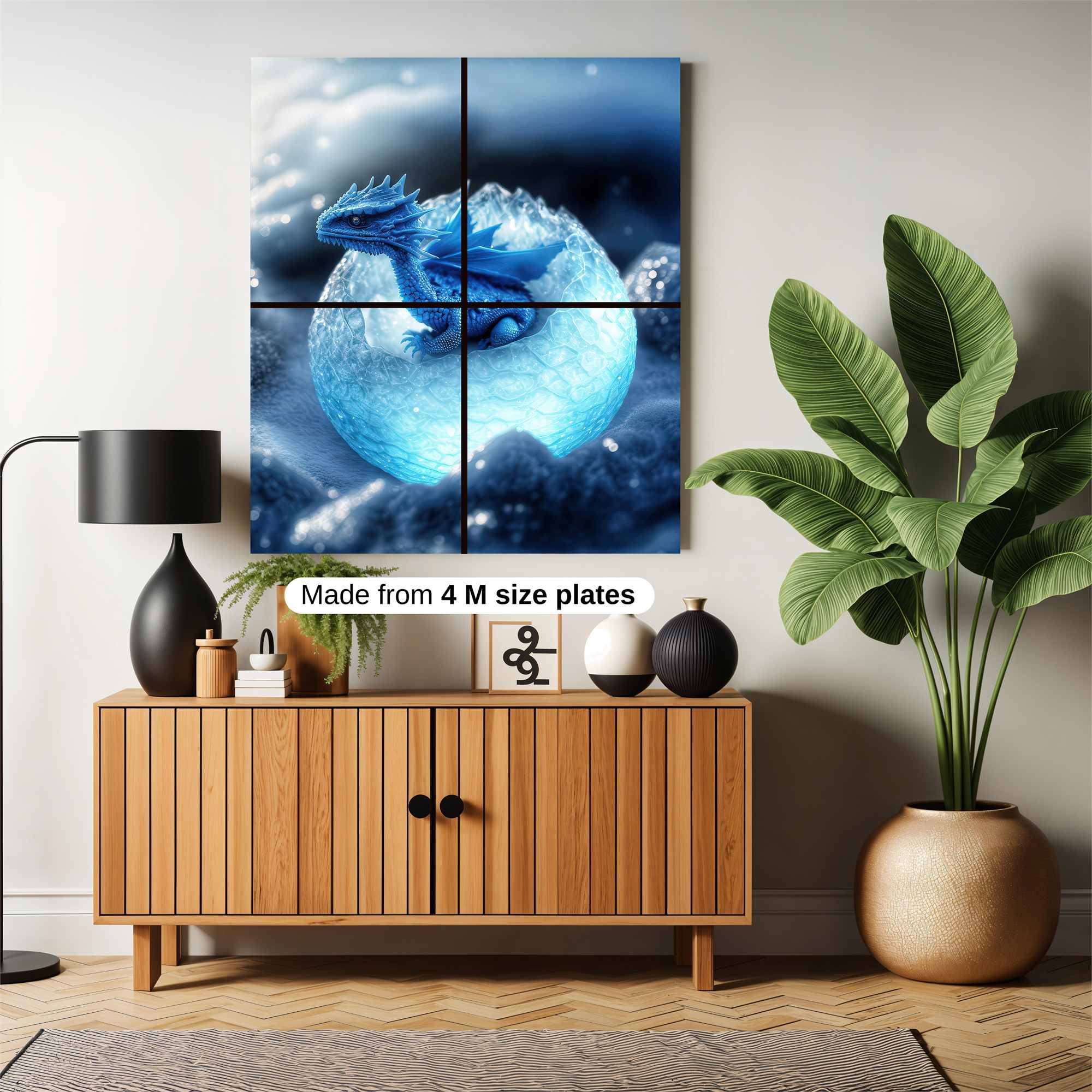 Frostborn Hatchling Safe Wall Magnetic / M