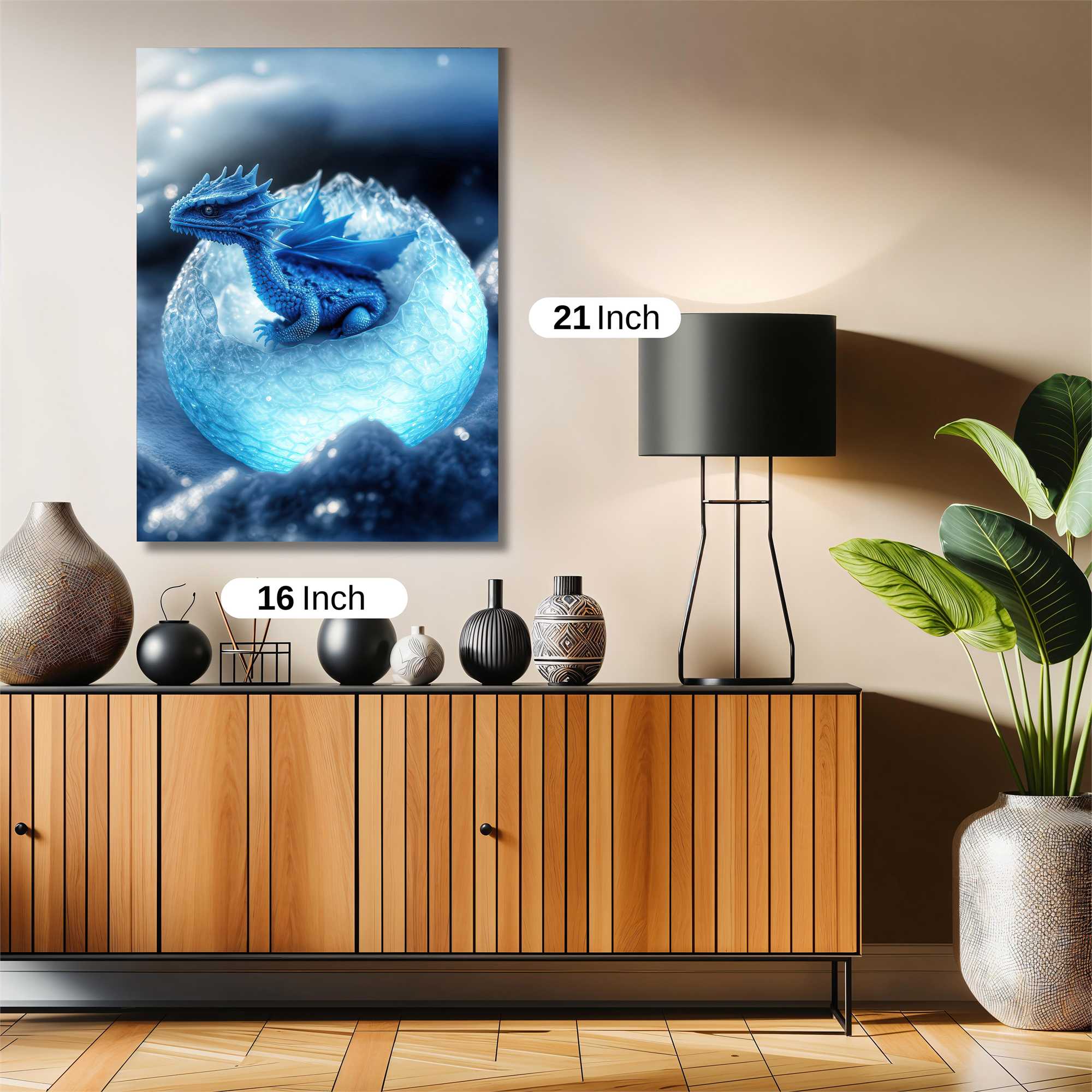 Frostborn Hatchling Safe Wall Magnetic / M