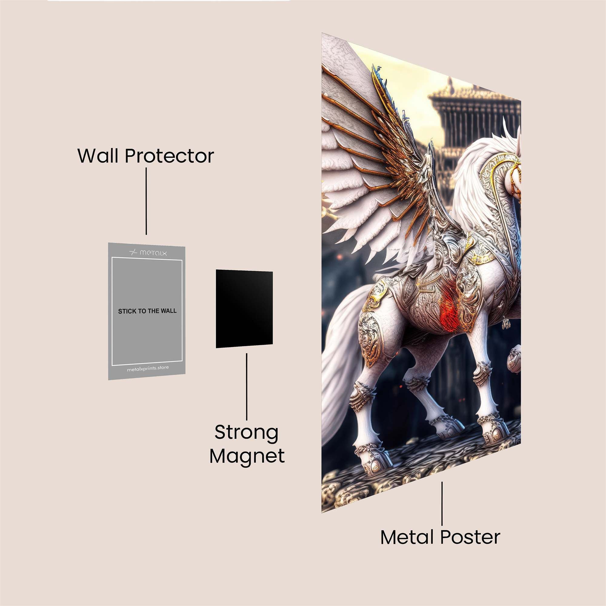 Lion Majesty Safe Wall Magnetic / M