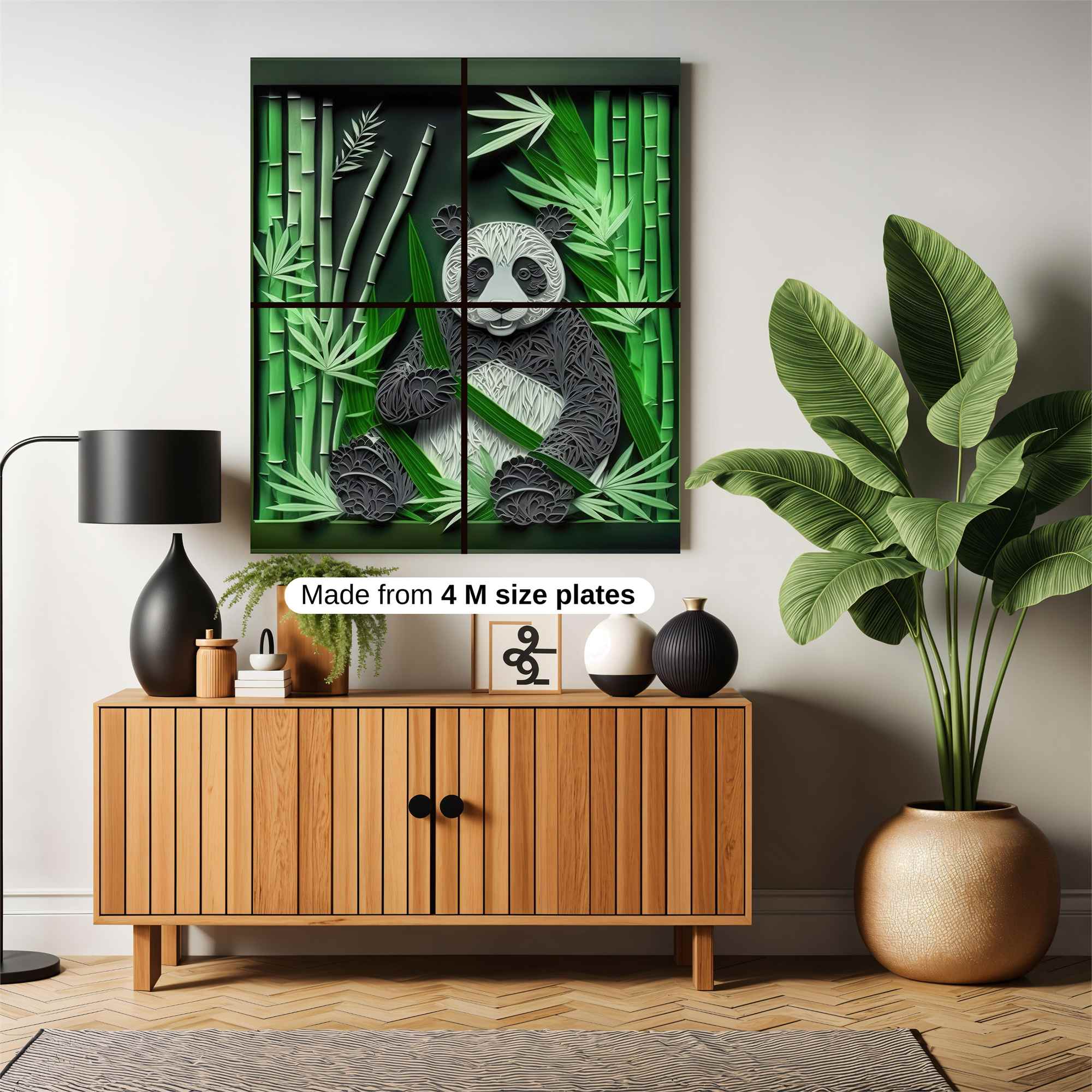 Panda Serenity Safe Wall Magnetic / M