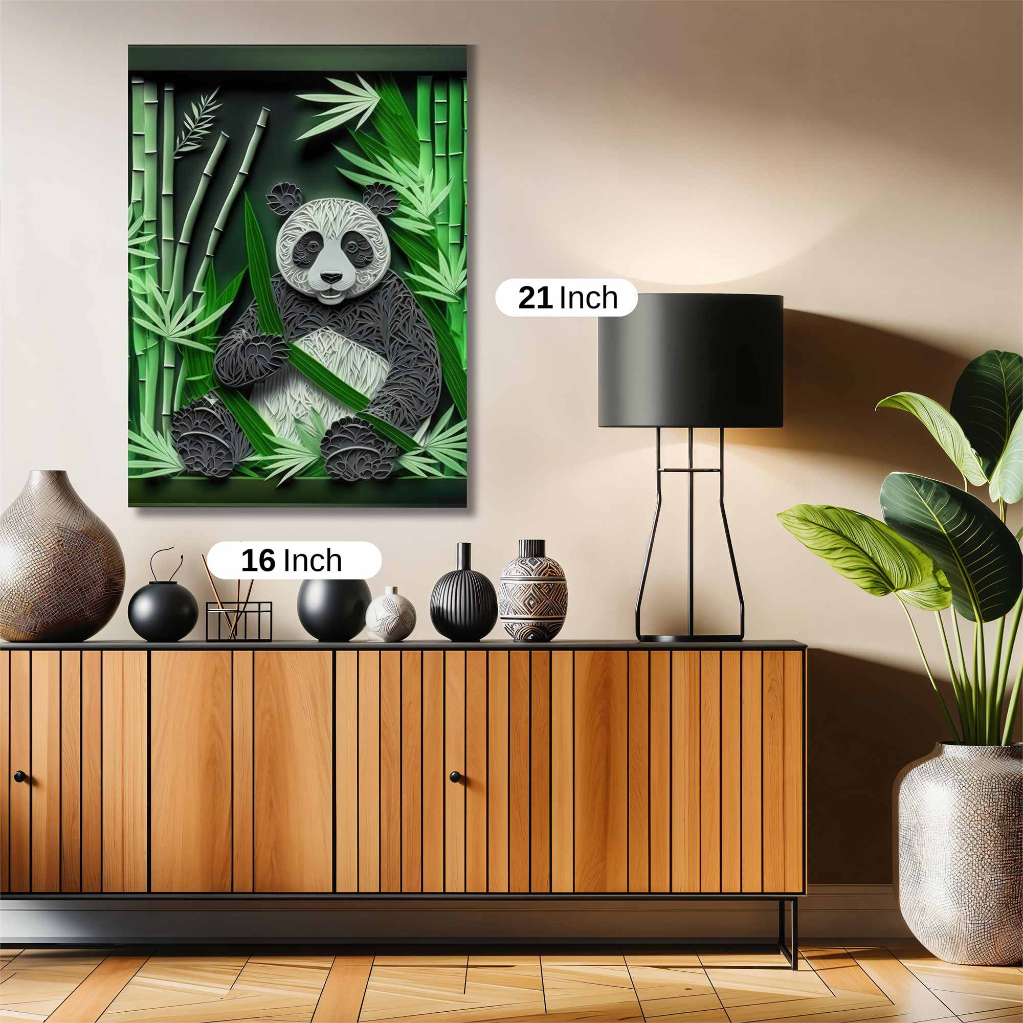 Panda Serenity Safe Wall Magnetic / M