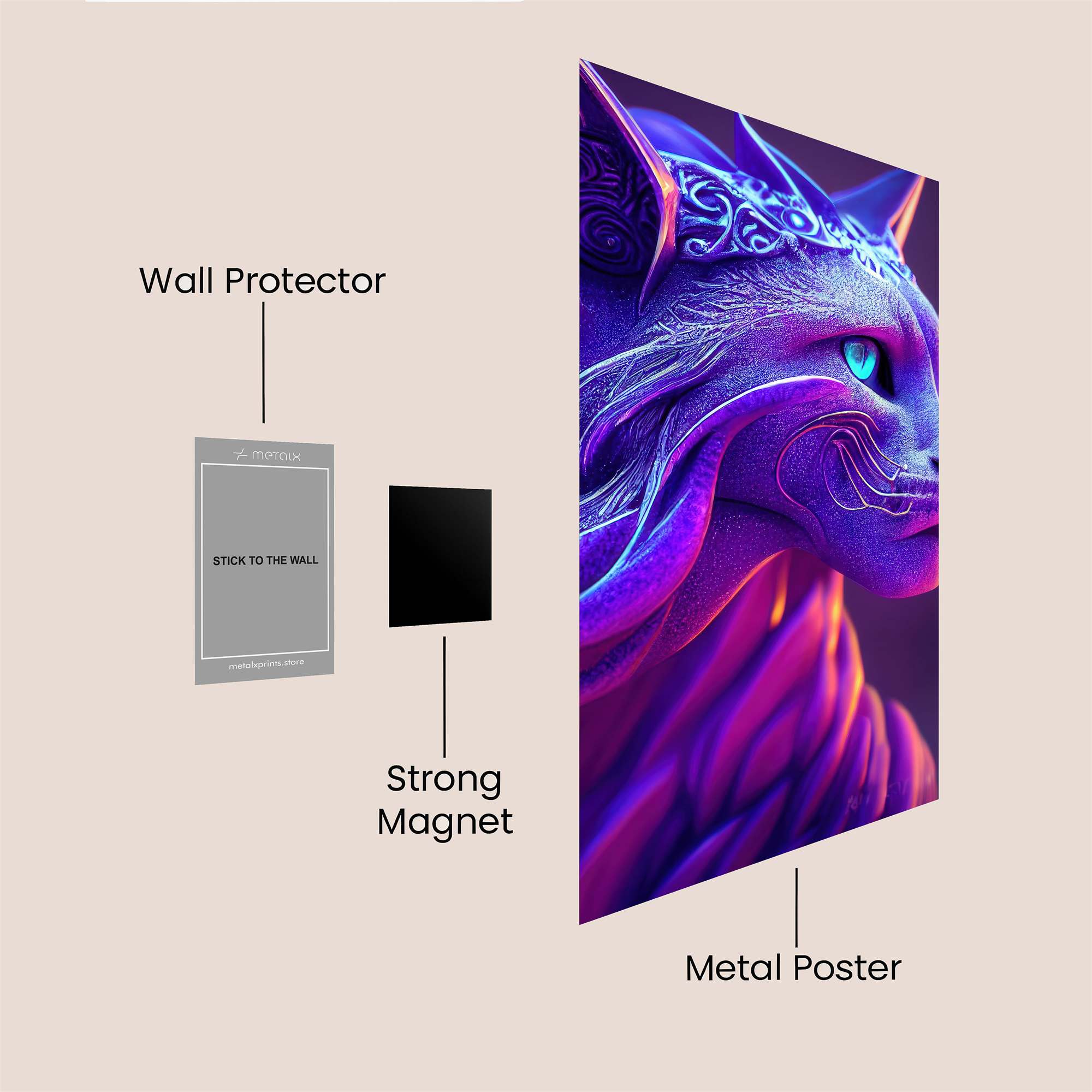 Royal Splendor Safe Wall Magnetic / M