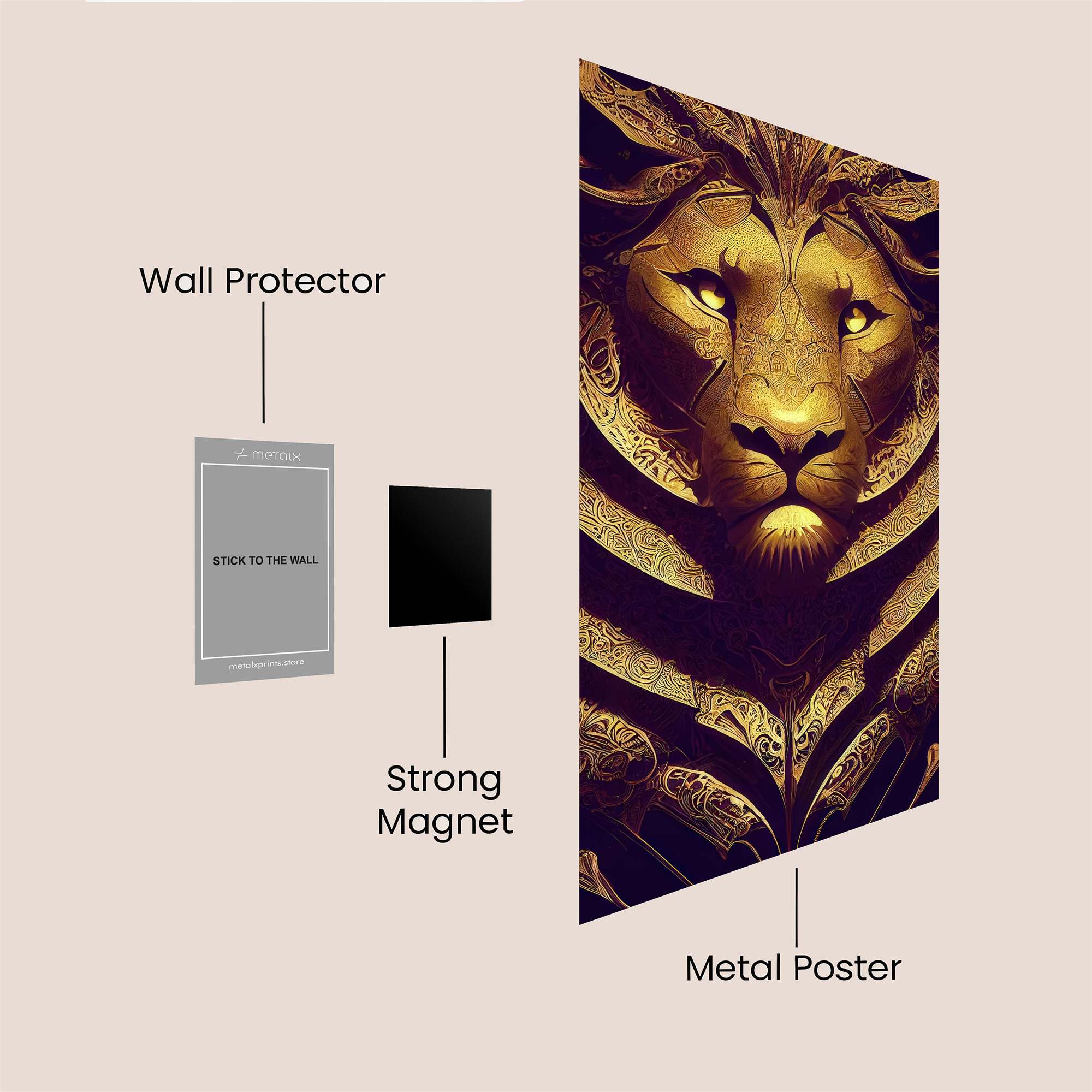 Regal Majesty Safe Wall Magnetic / M