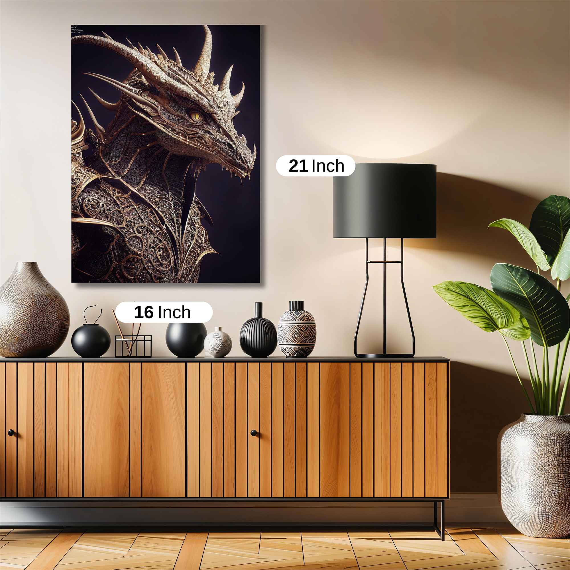 Dragon Majestic Safe Wall Magnetic / M