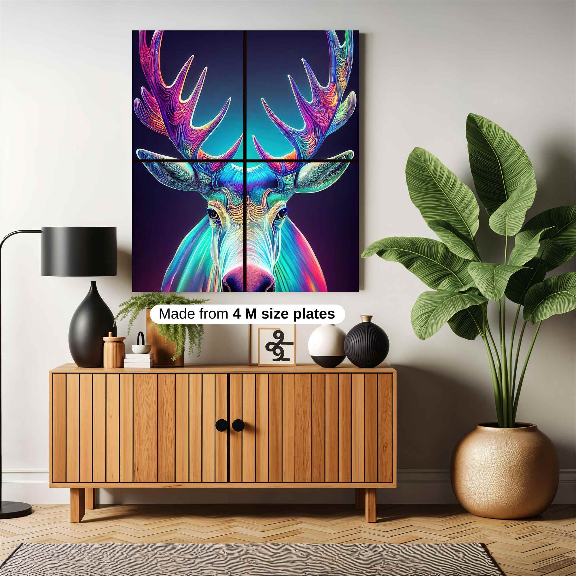 Neon Stag Safe Wall Magnetic / M