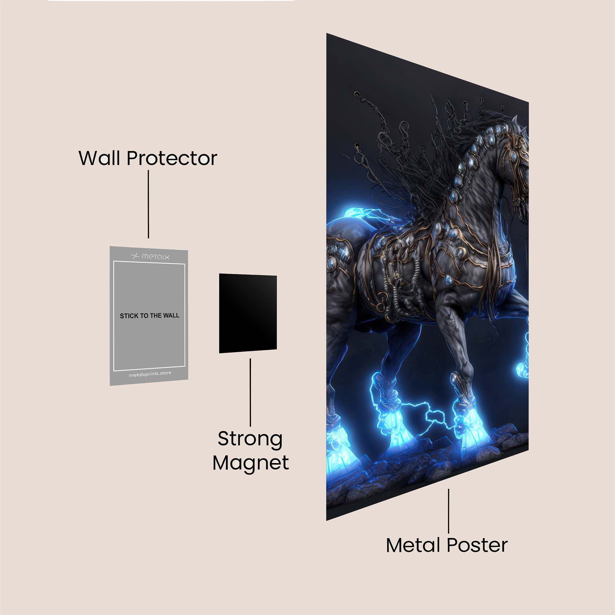 Regal Majesty Safe Wall Magnetic / M
