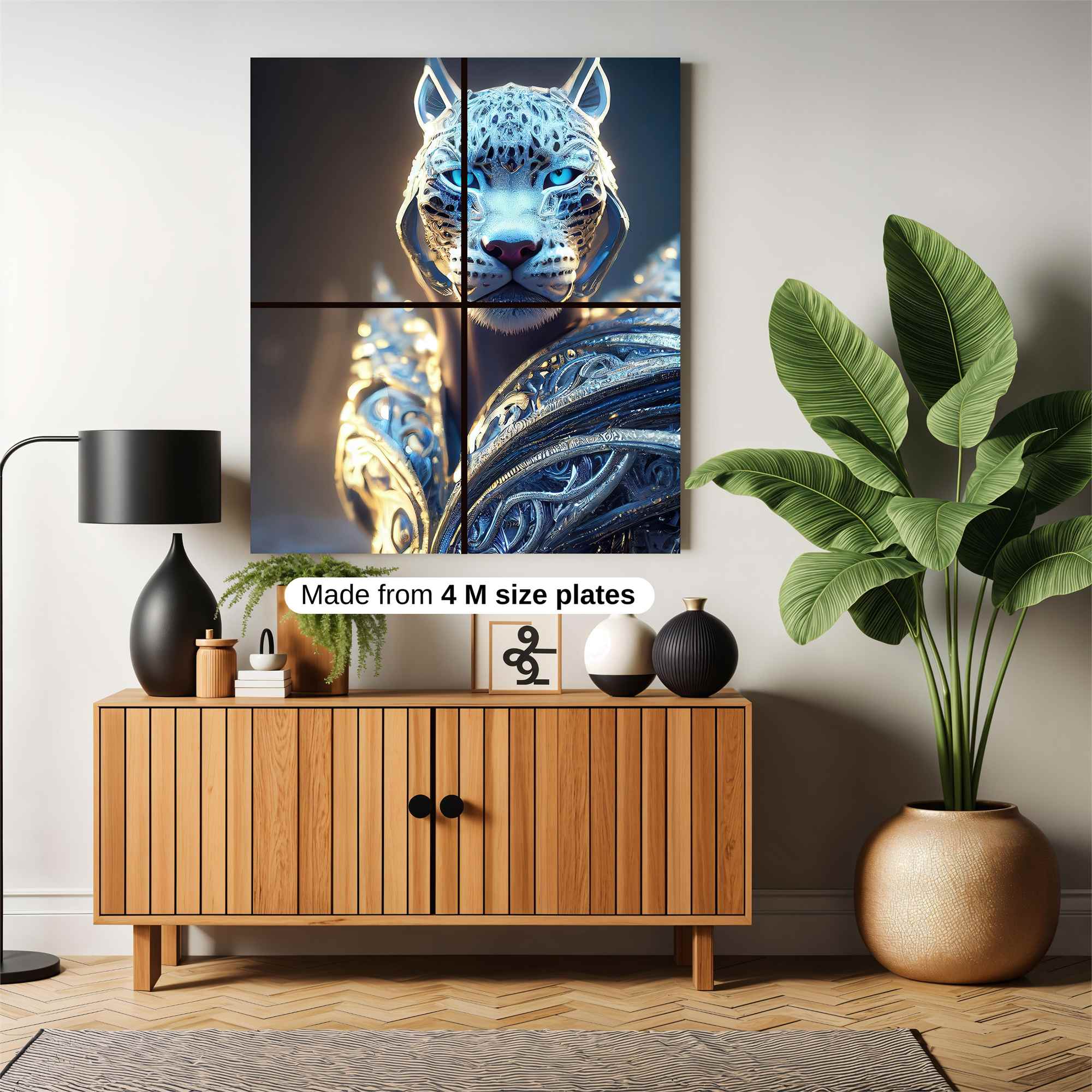 Leopard Enigma Safe Wall Magnetic / M