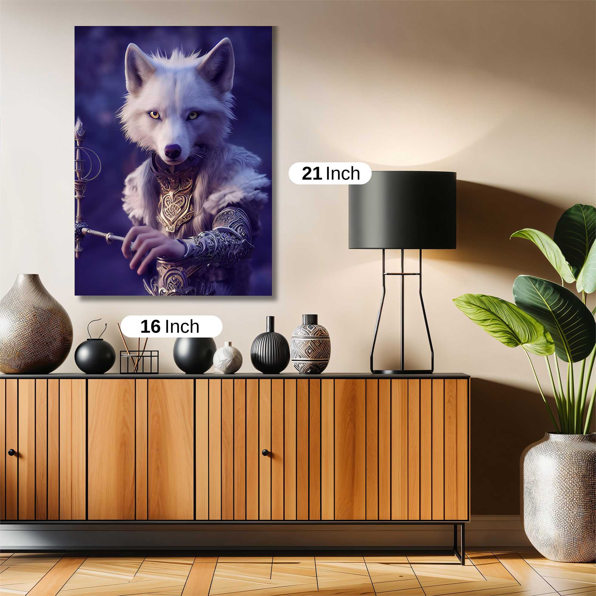Mystic Fox Safe Wall Magnetic / M