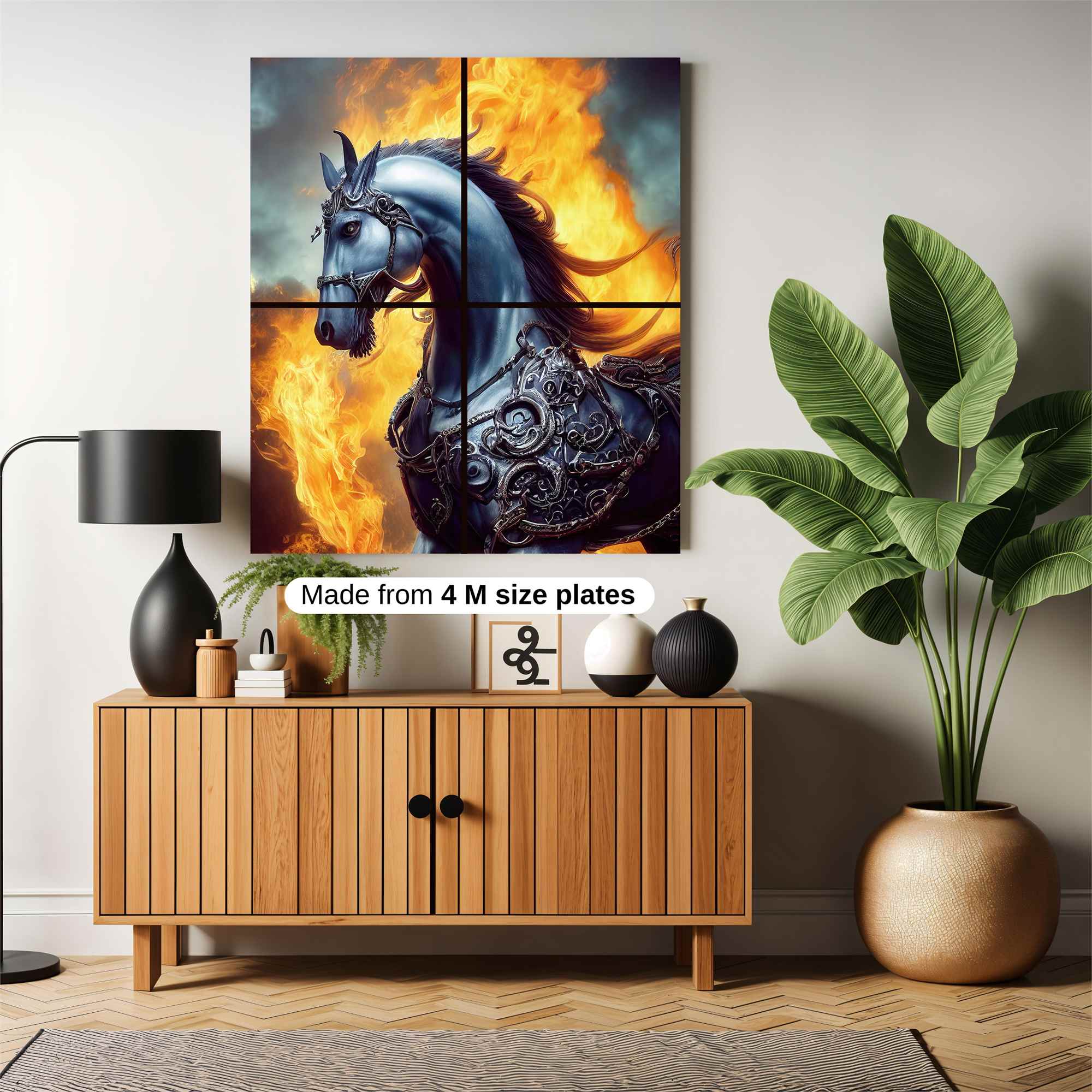 Fiery Majesty Safe Wall Magnetic / M