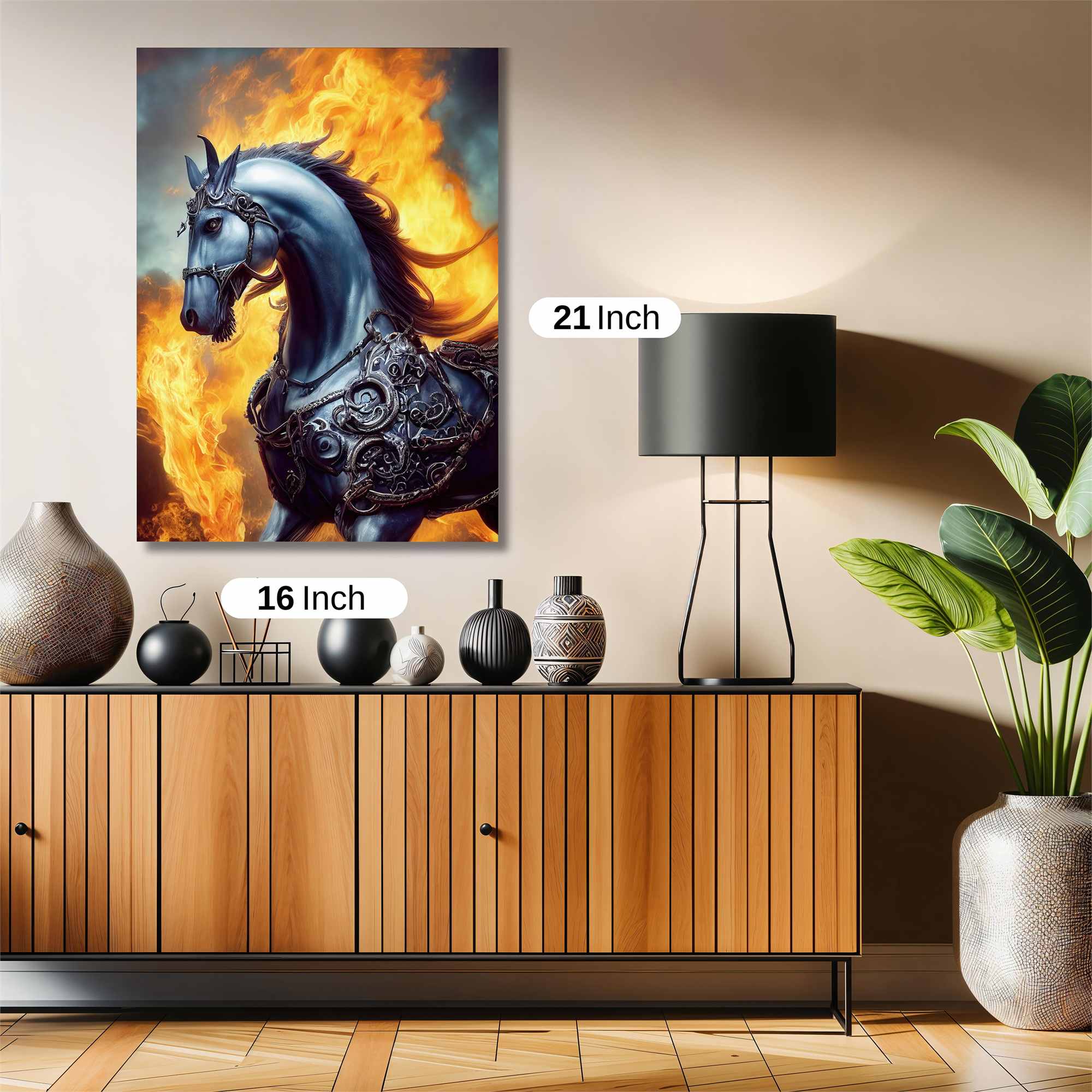 Fiery Majesty Safe Wall Magnetic / M