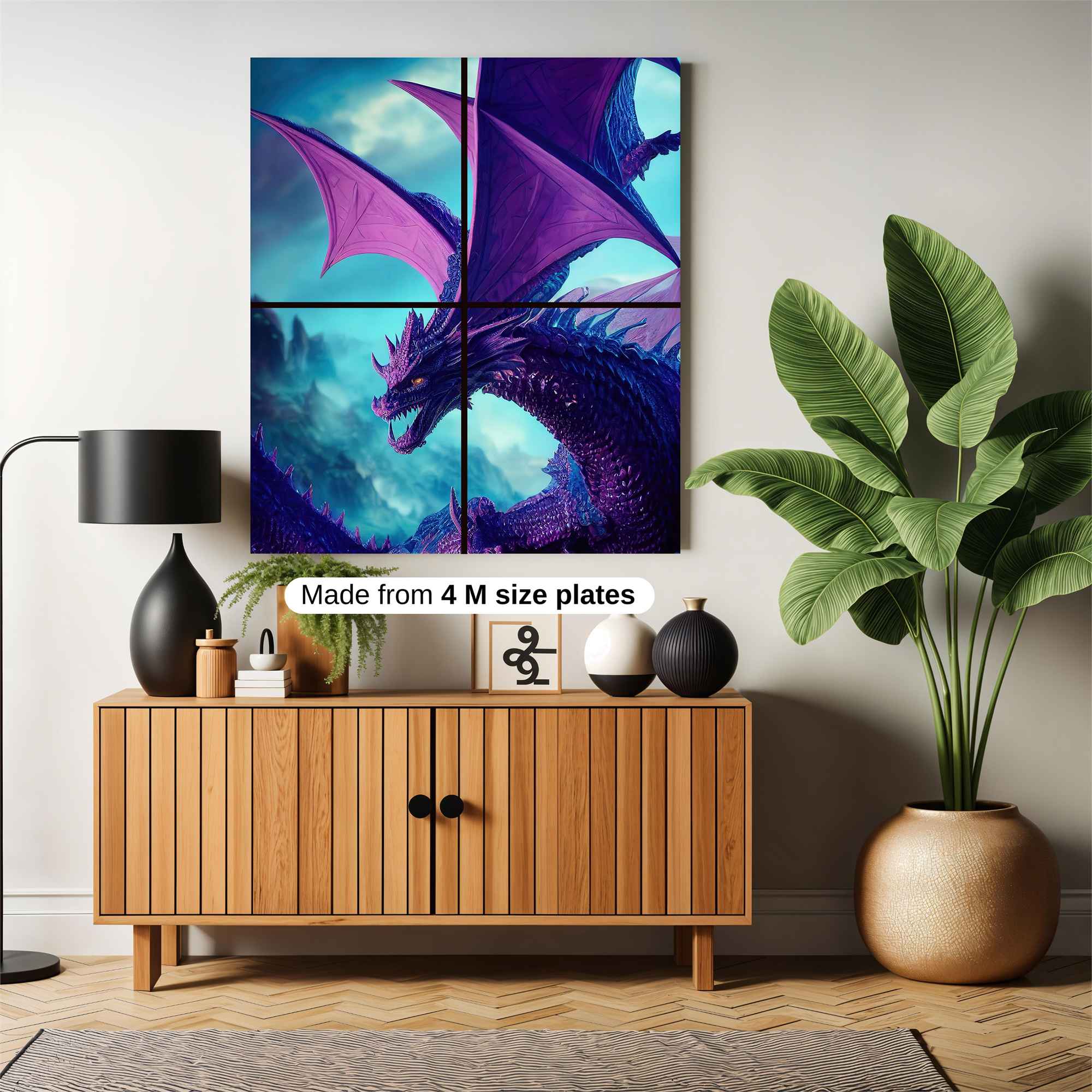 Dragon Majesty Safe Wall Magnetic / M