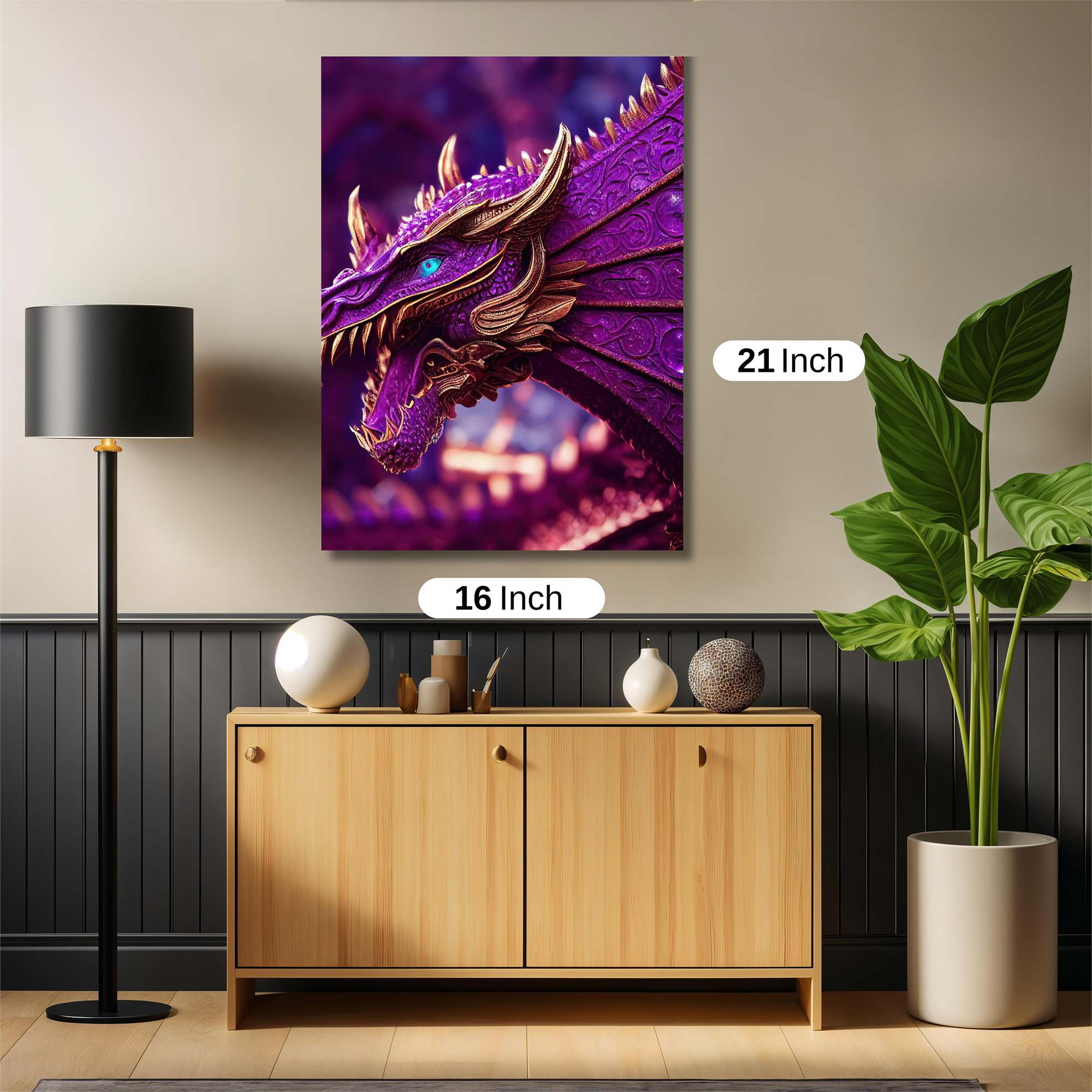 Dragon Enigma Safe Wall Magnetic / M