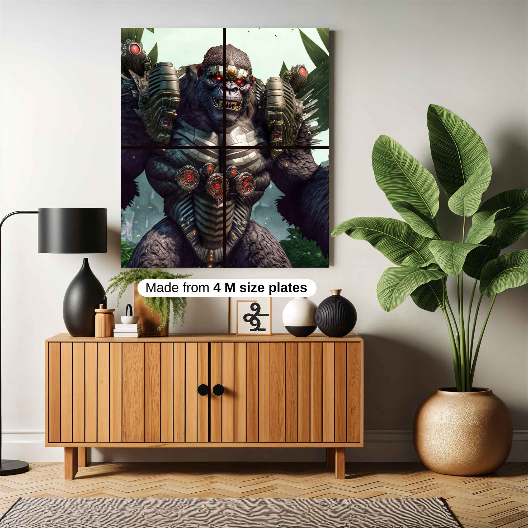 Mecha Kong Safe Wall Magnetic / M