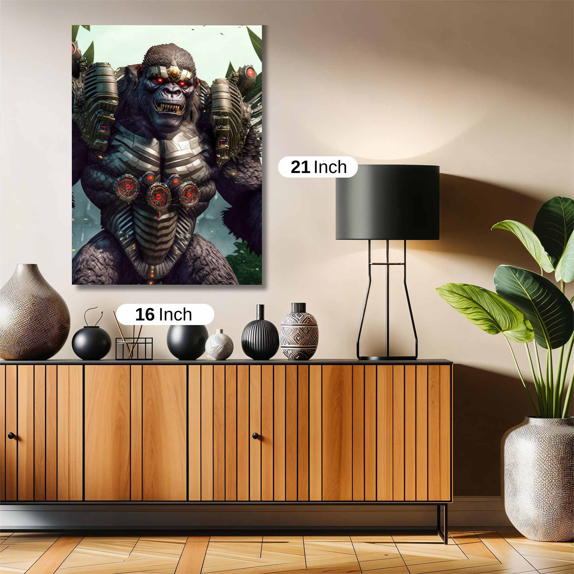 Mecha Kong Safe Wall Magnetic / M