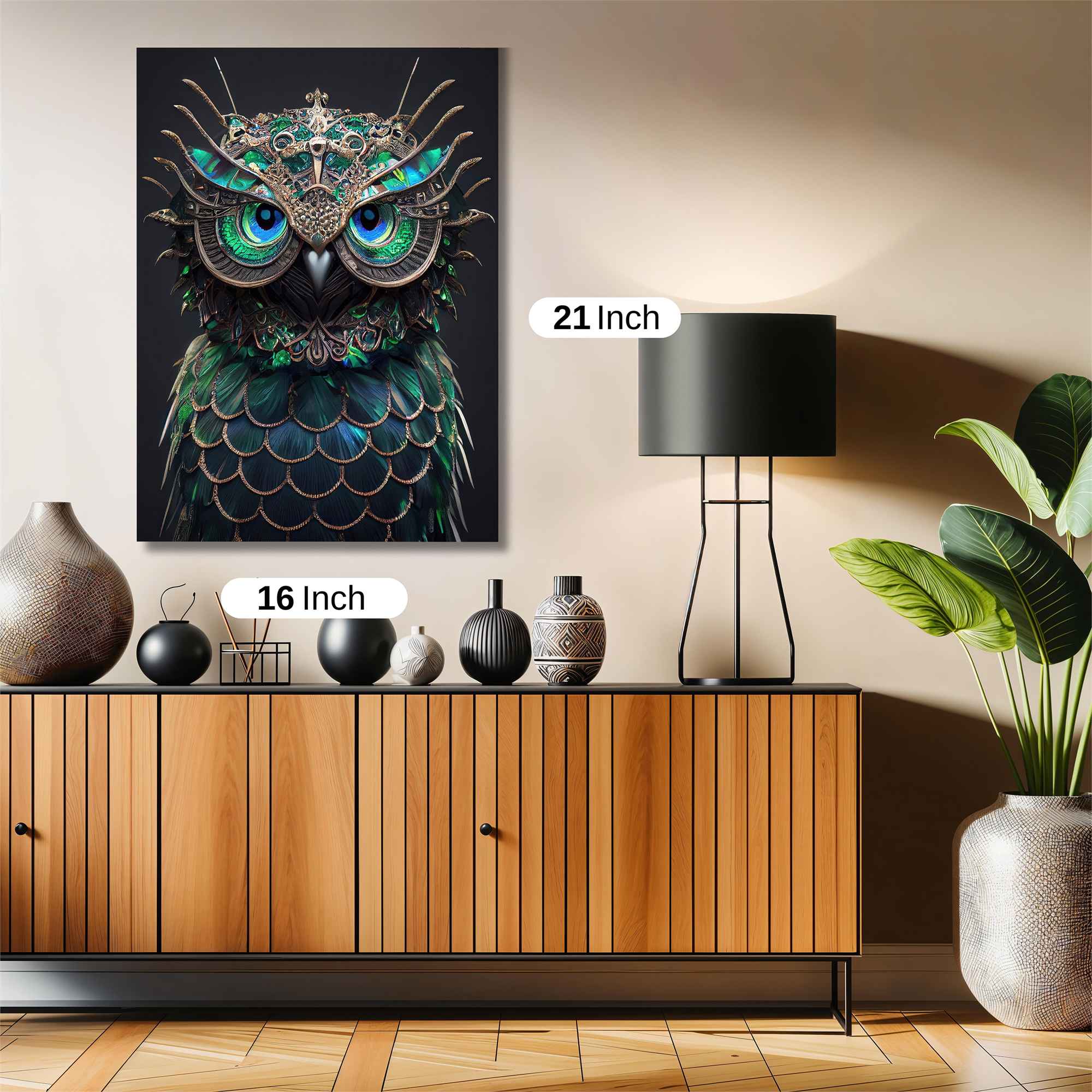 Owl Majestic Safe Wall Magnetic / M