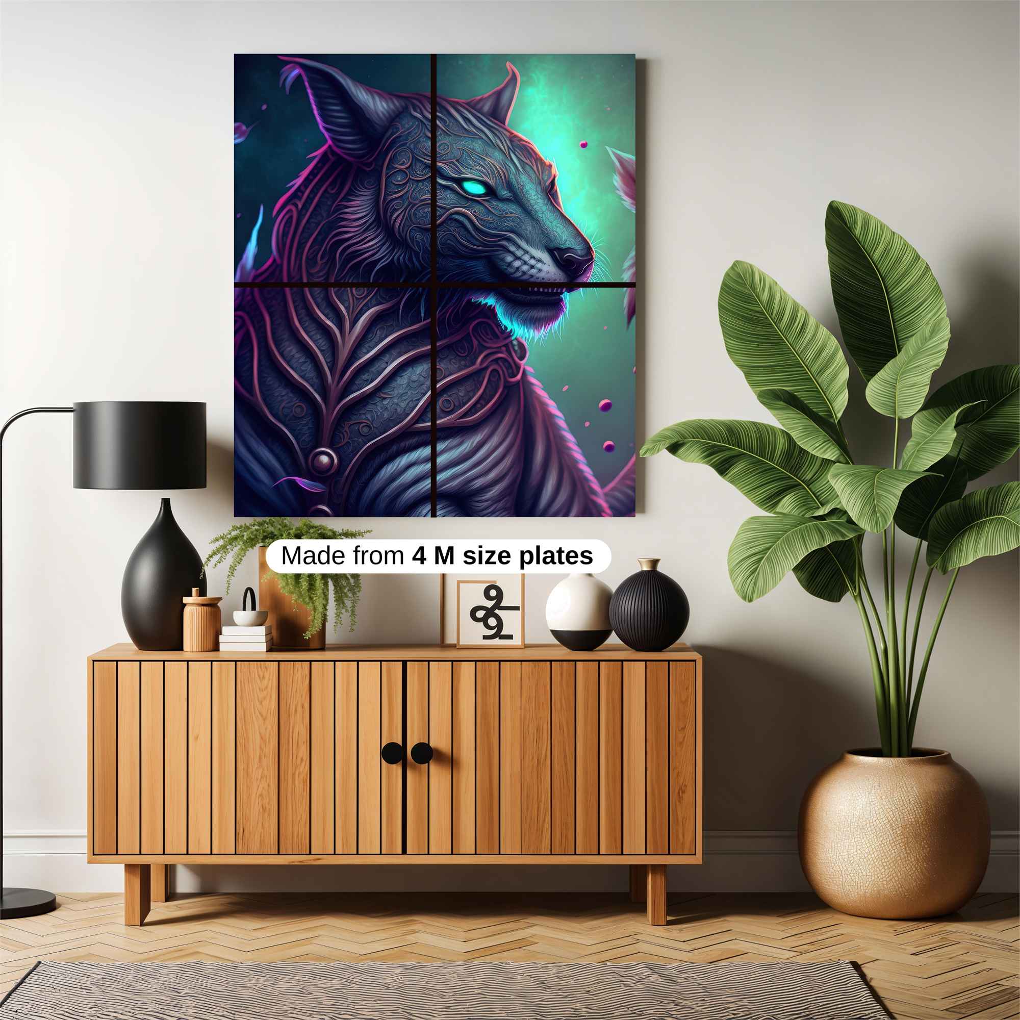 Mystic Tiger Safe Wall Magnetic / M