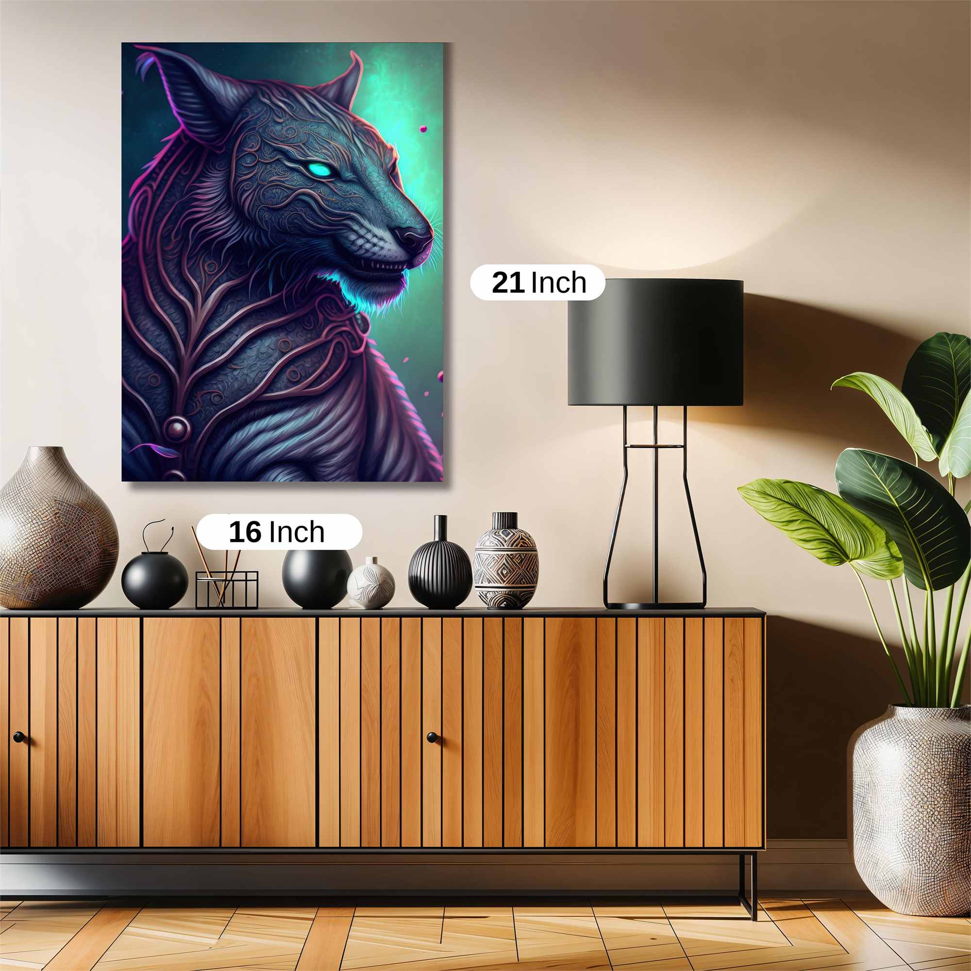 Mystic Tiger Safe Wall Magnetic / M