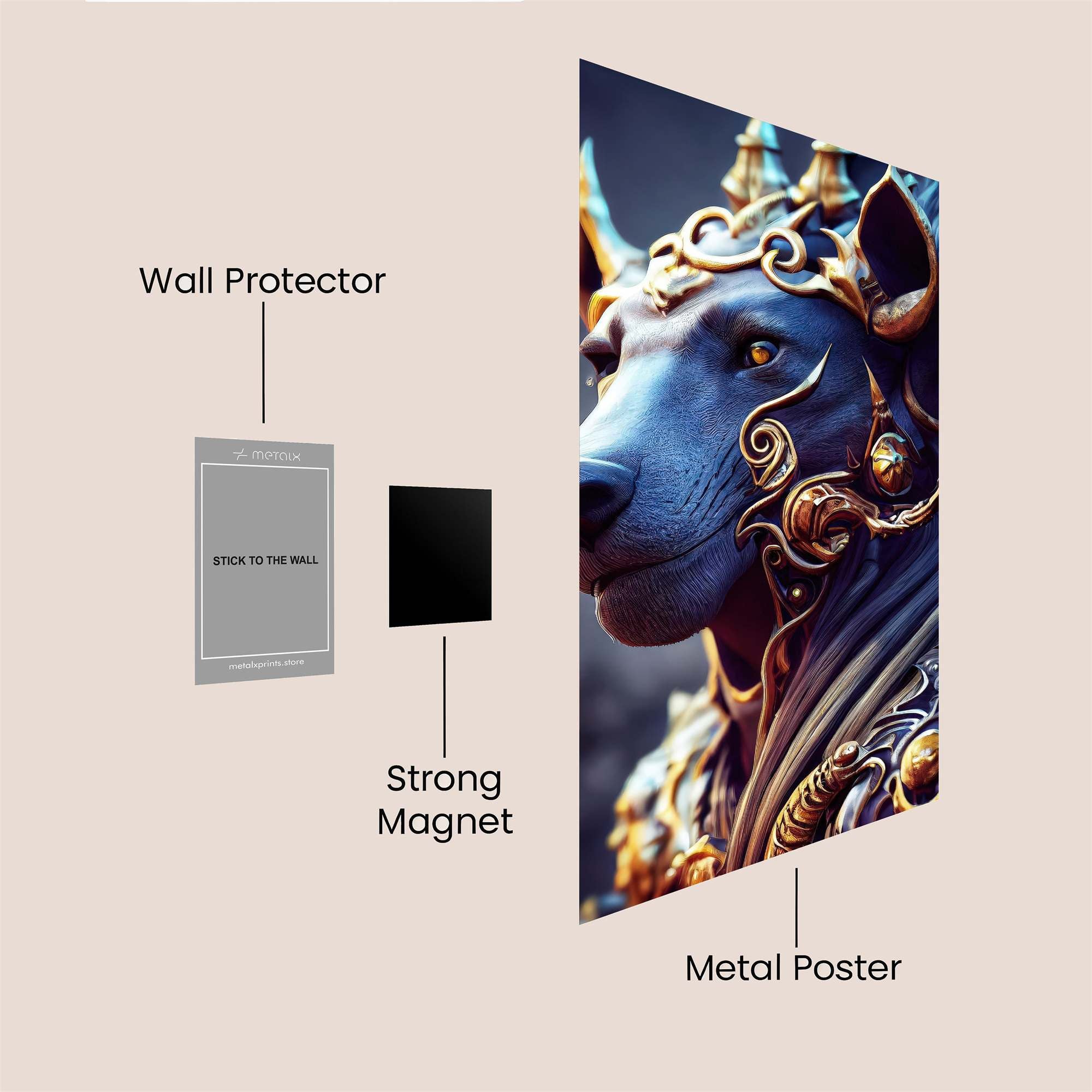 Regal Beast Safe Wall Magnetic / M