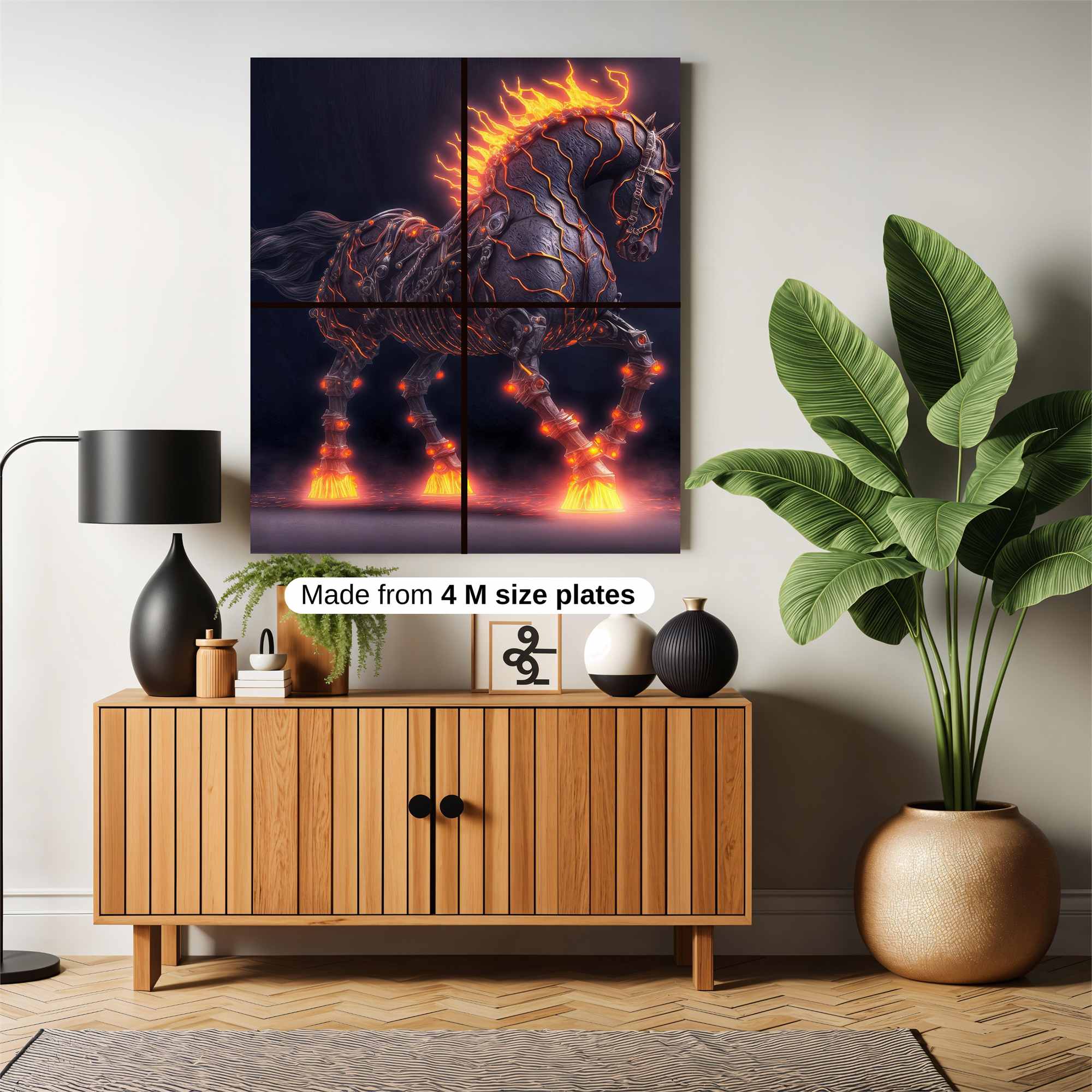 Inferno Steed Safe Wall Magnetic / M