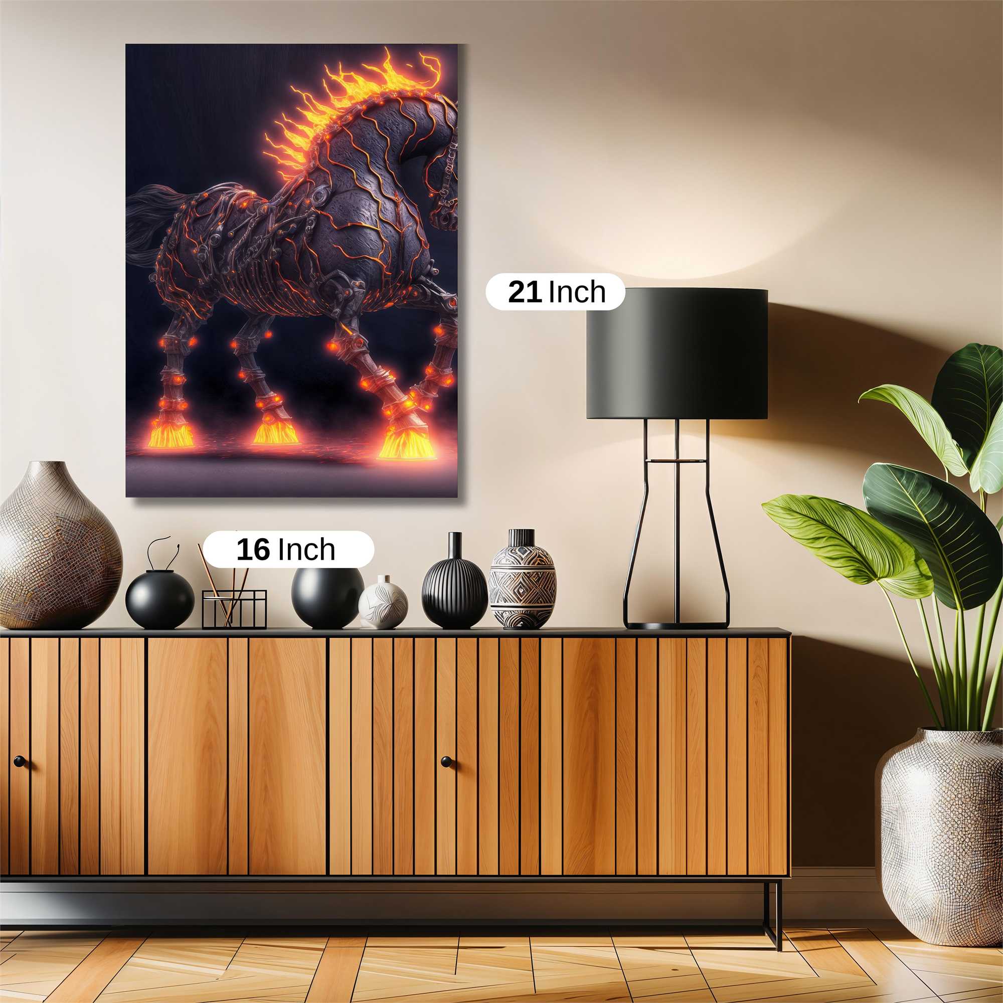 Inferno Steed Safe Wall Magnetic / M