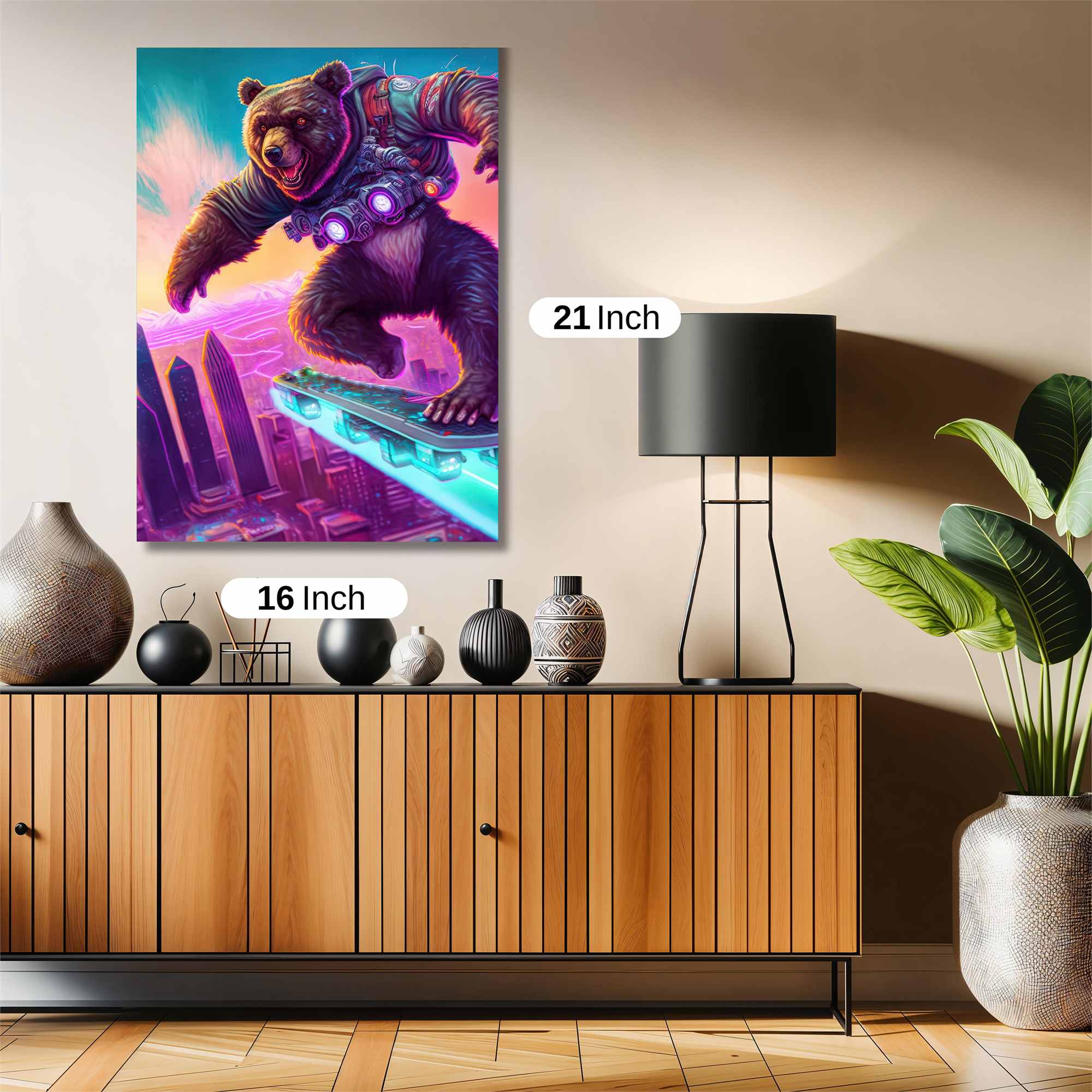 Bear Blitz Safe Wall Magnetic / M