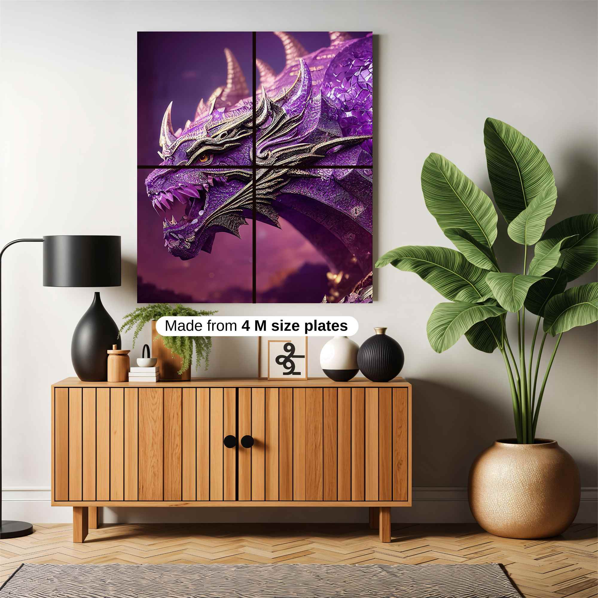 Amethyst Rage Safe Wall Magnetic / M