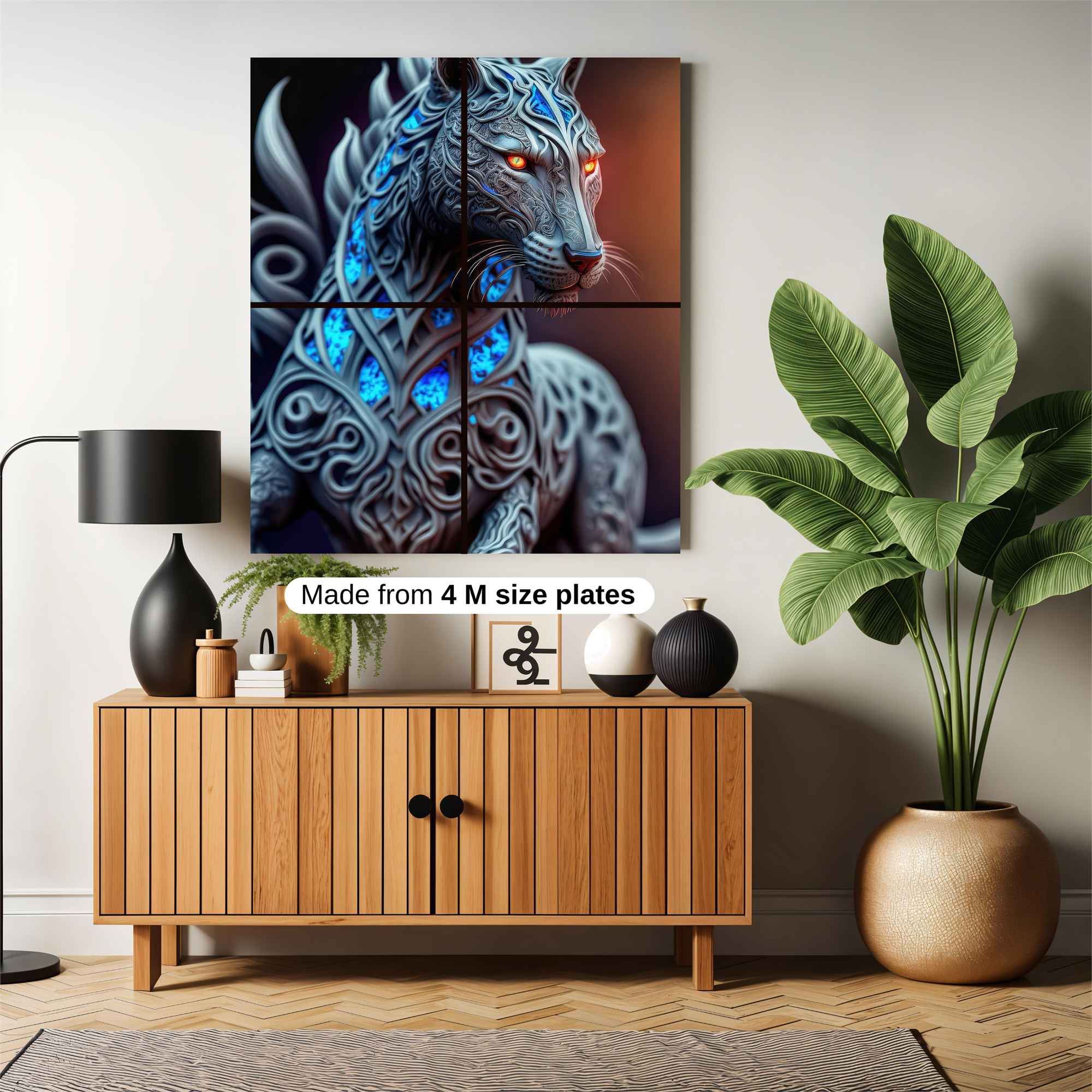 CrystalPanther Safe Wall Magnetic / M