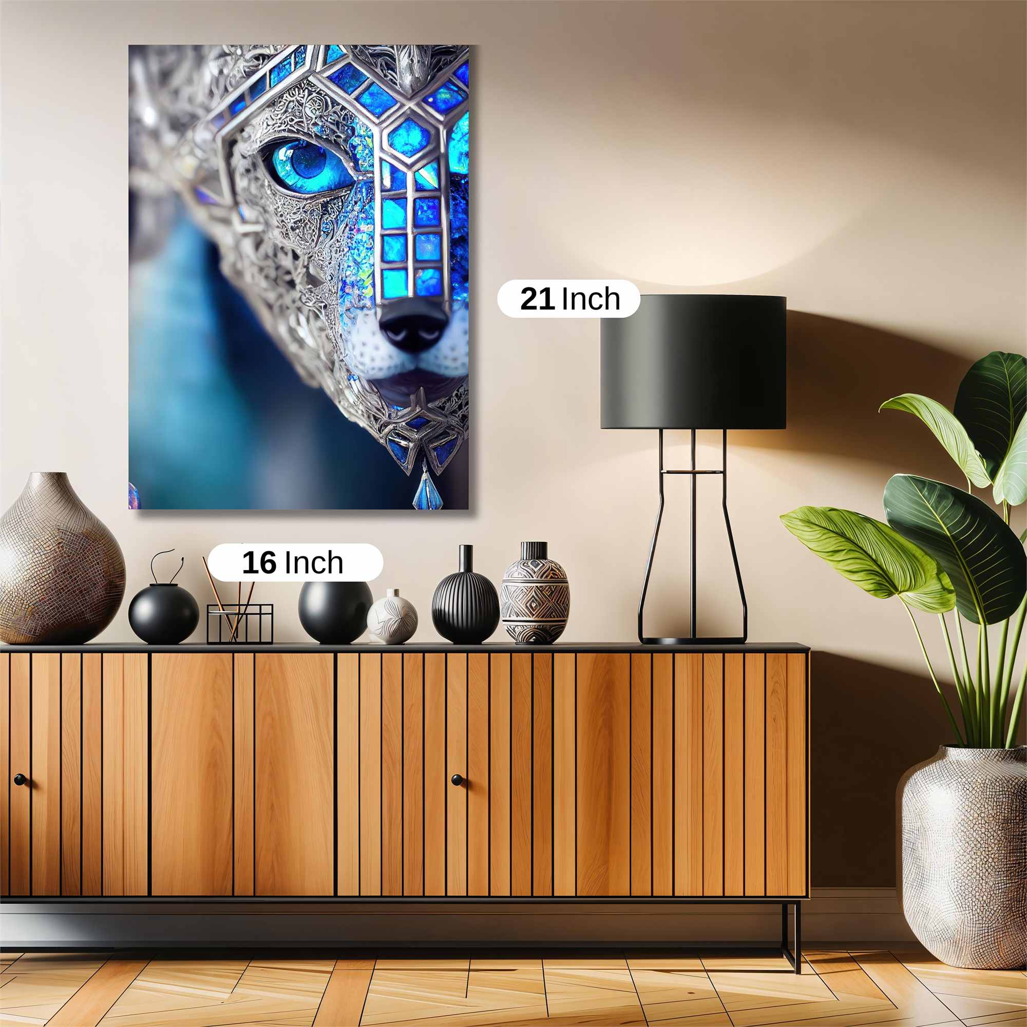 Feline Enigma Safe Wall Magnetic / M