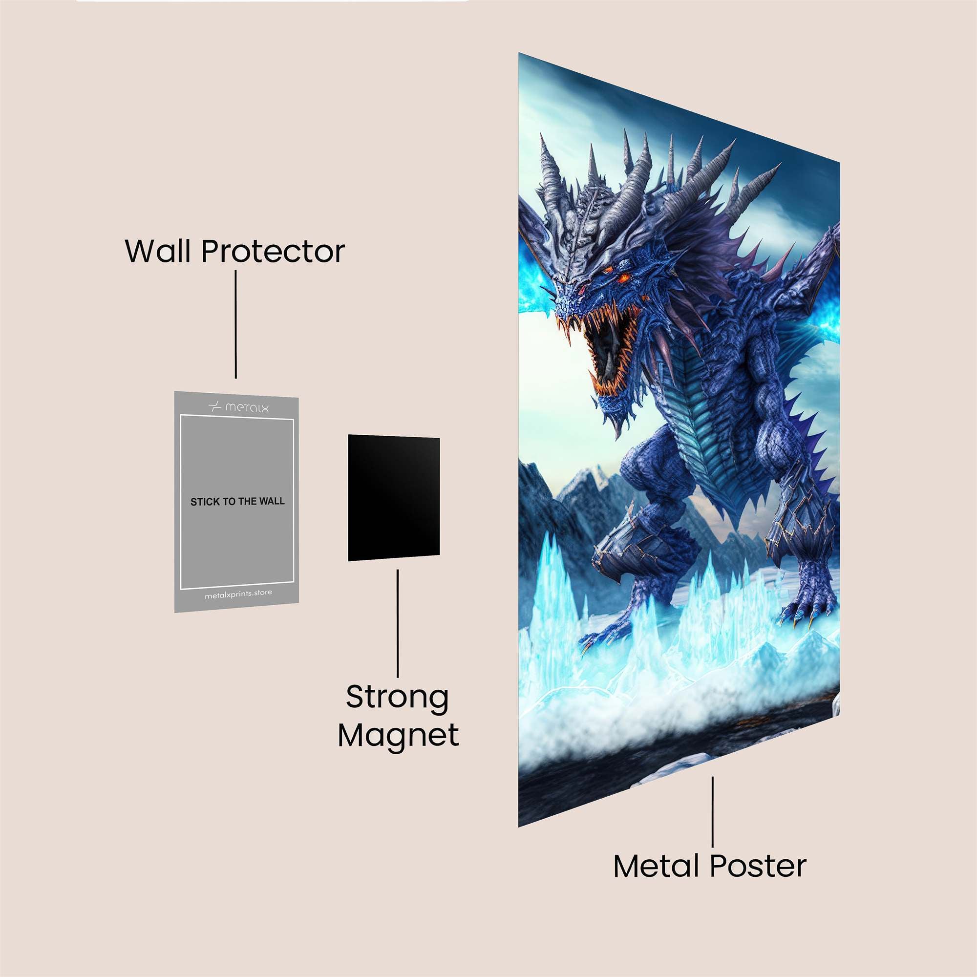 Frost Fury Safe Wall Magnetic / M