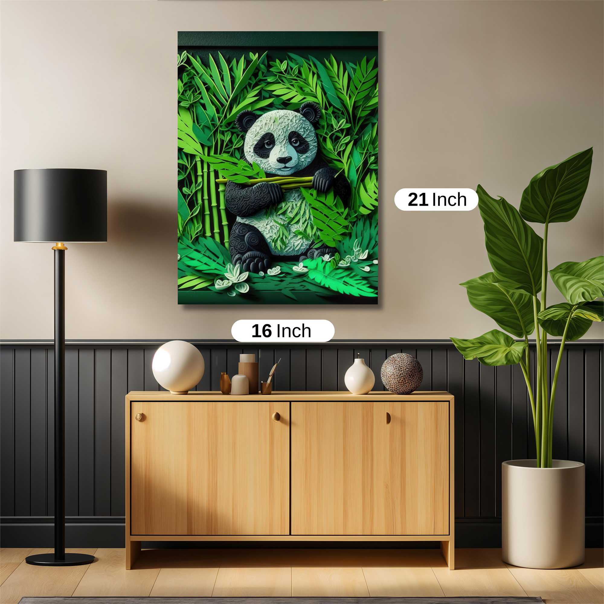 Panda Bliss Safe Wall Magnetic / M