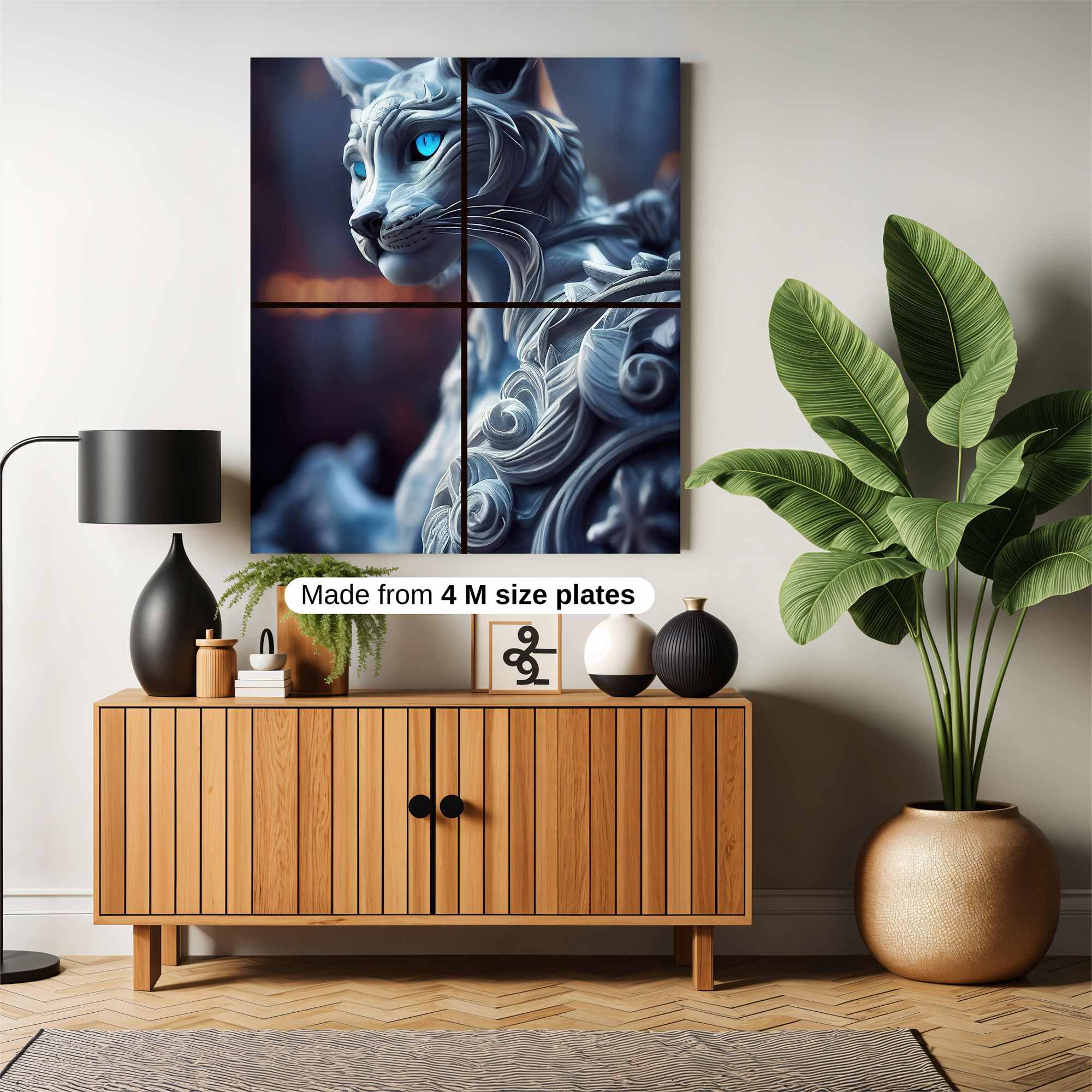 Feline Majesty Safe Wall Magnetic / M