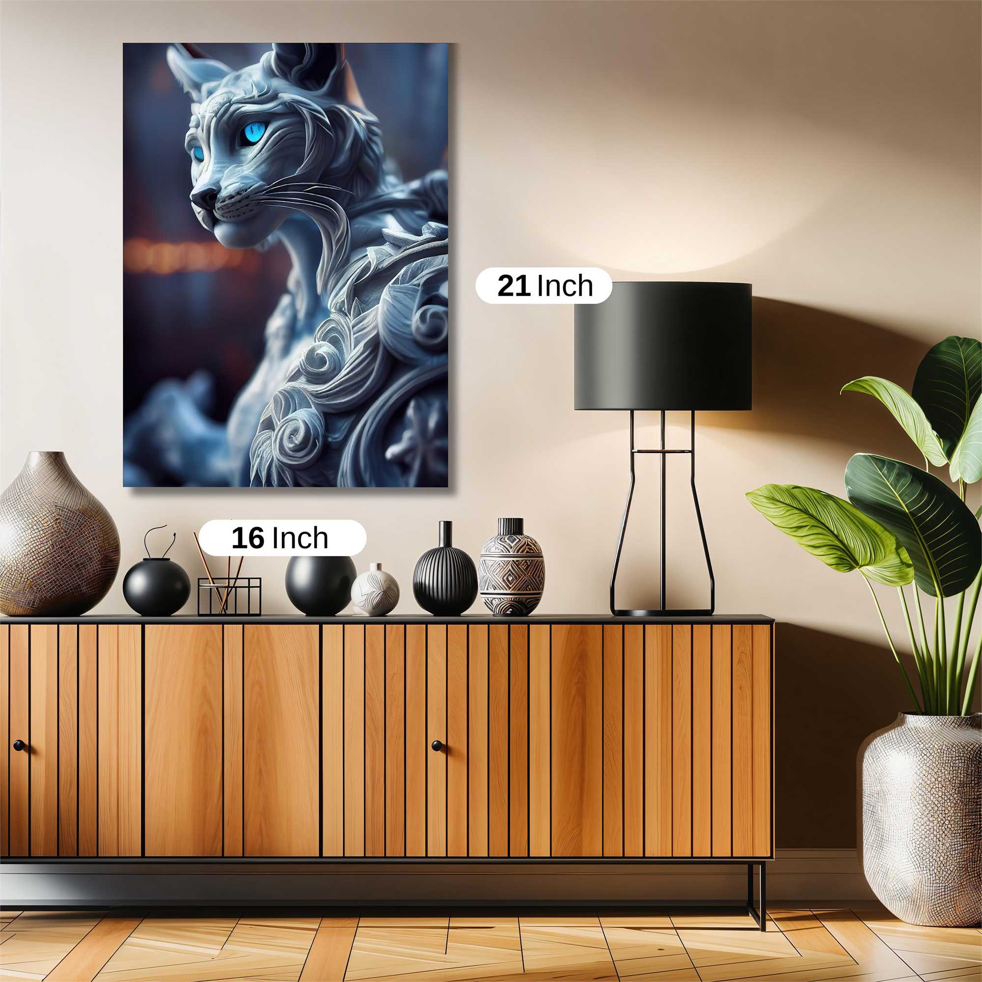 Feline Majesty Safe Wall Magnetic / M